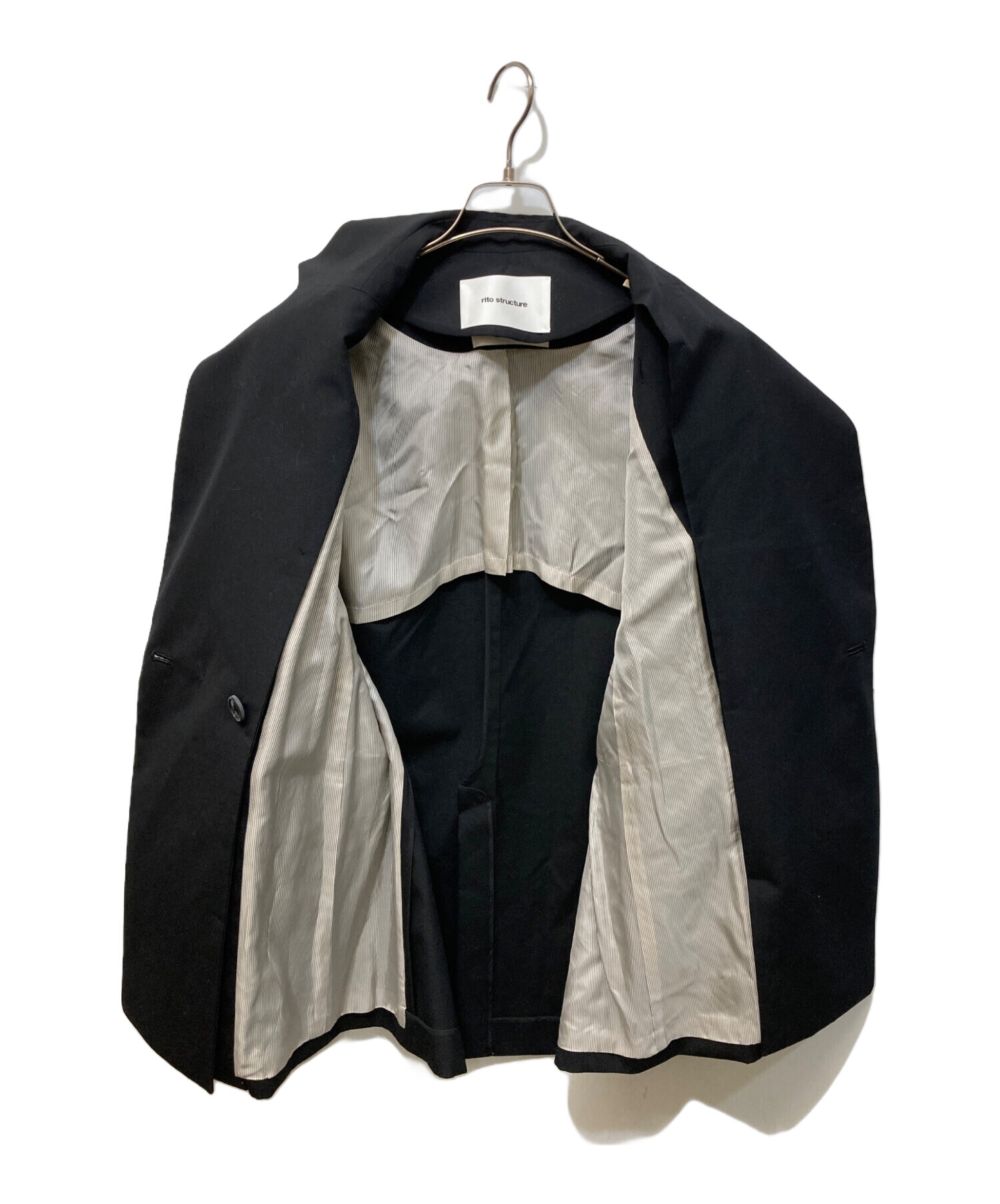 ✨美品✨rito structure リトストラクチャー サマーウールジャケット 中古・古着通販】RITO STRUCTURE (リト ストラクチャー) サマーウール