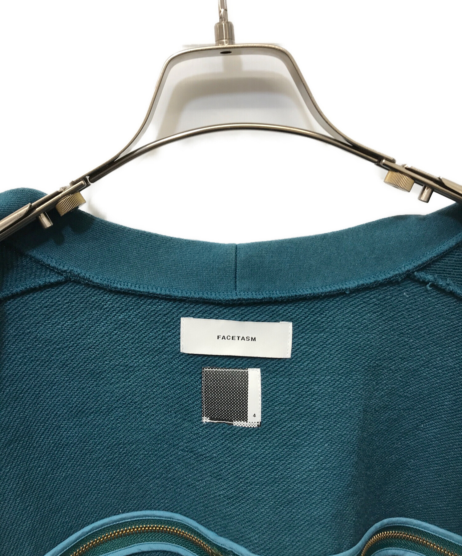 中古・古着通販】FACETASM (ファセッタズム) FACE ZIPPER CARDIGAN