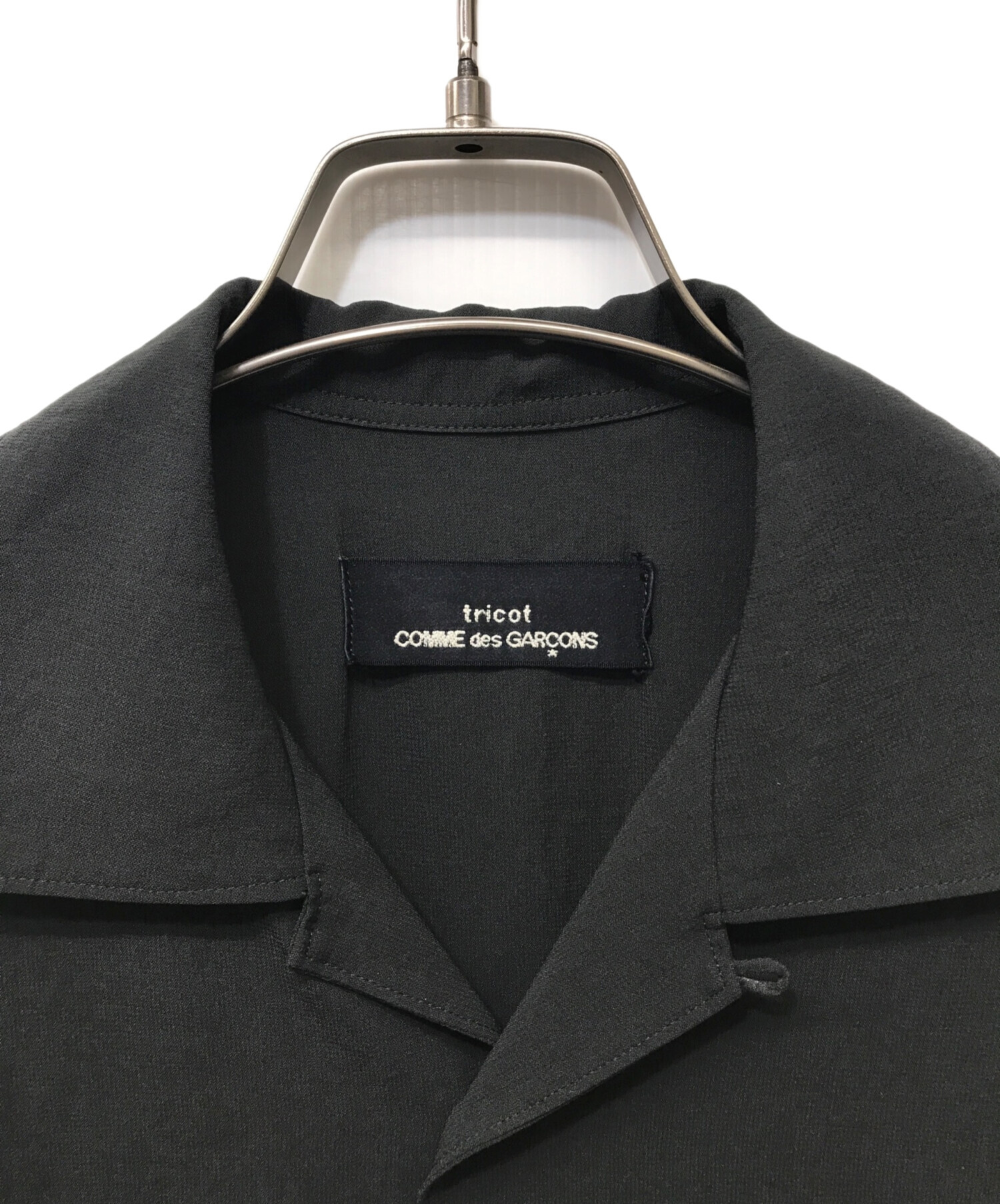 tricot COMME des GARÇONS ブラック長袖トップス tricot COMME des garçons ブラックトップス tricot COMME des GARCONS