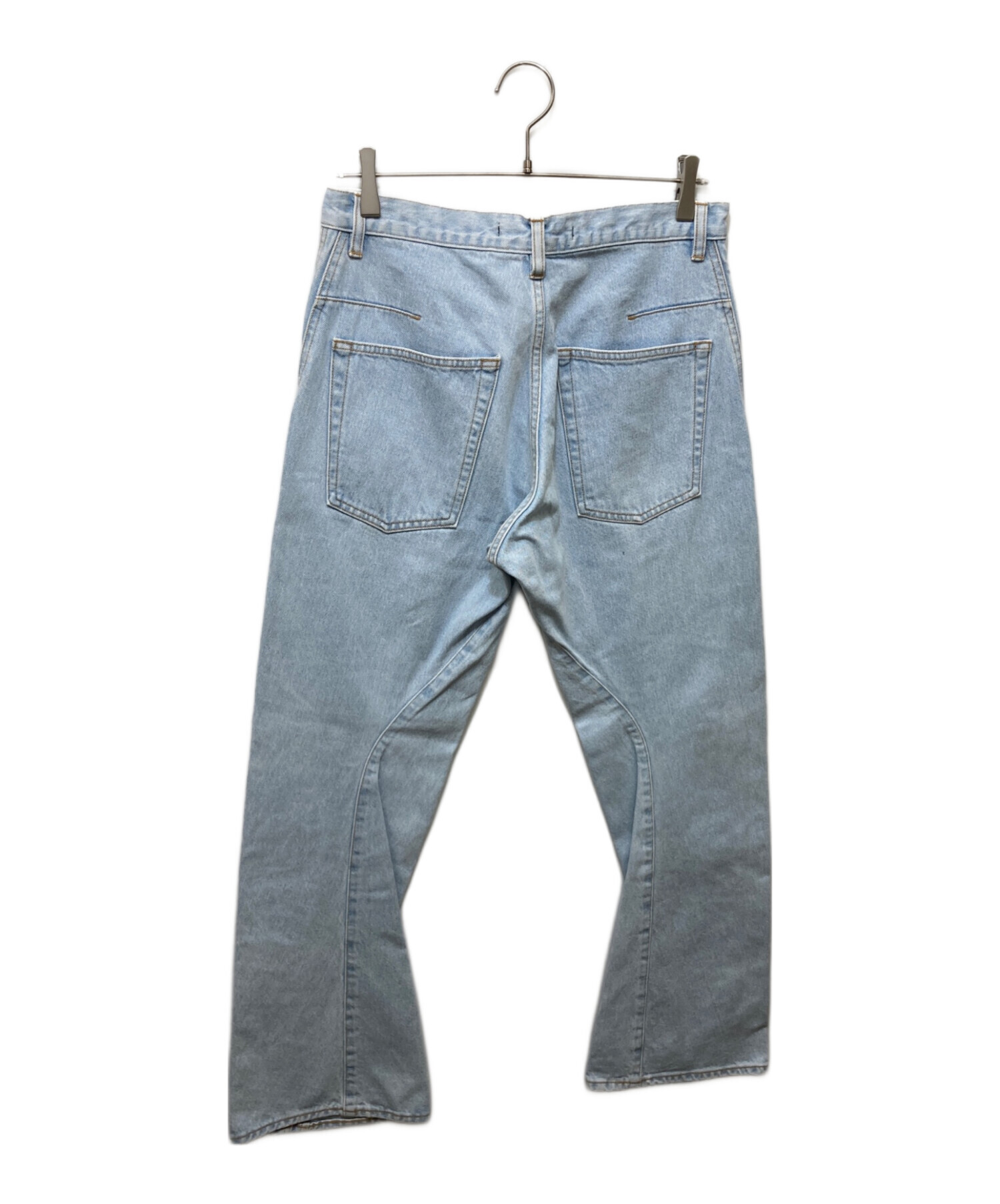 NVRFRGT ネバーフォーゲット 25ss ダメージ加工 デニム ジョーツ 中古・古着通販】NVRFRGT (ネヴァーフォーゲット) 3D Twisted jeans