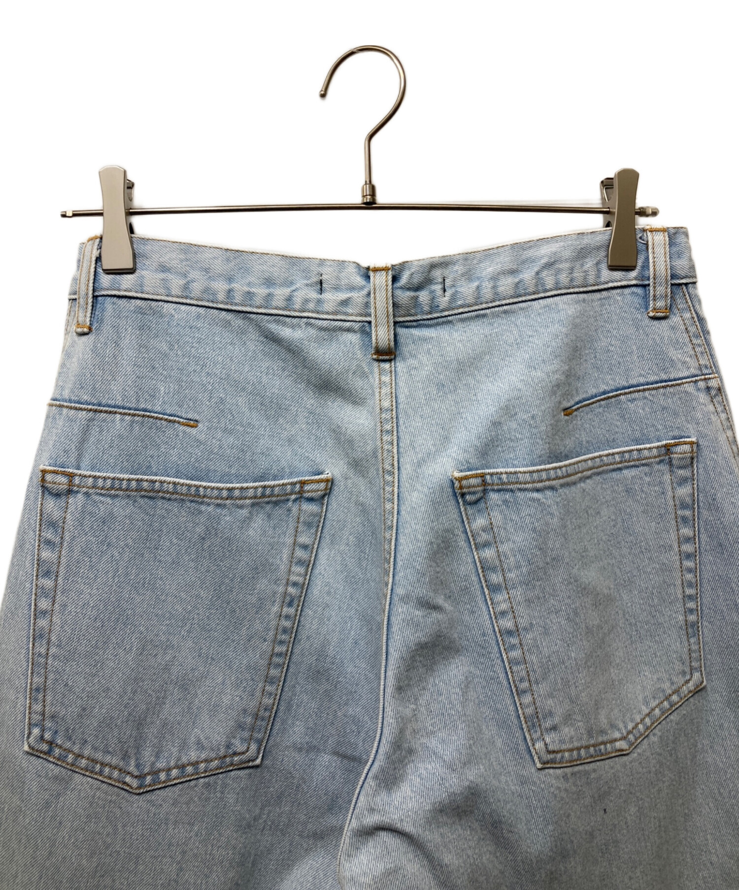 中古・古着通販】NVRFRGT (ネヴァーフォーゲット) 3D Twisted jeans