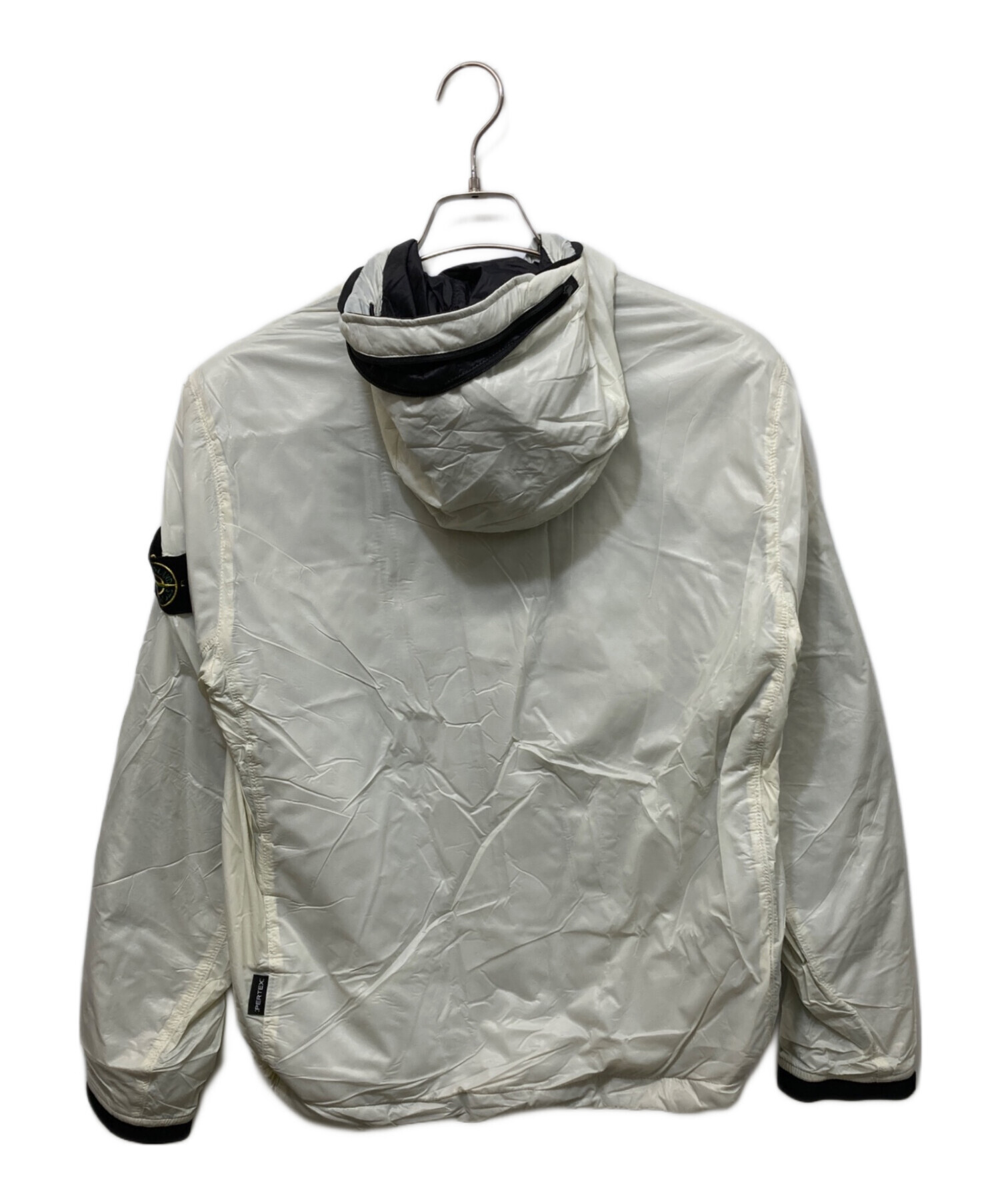 STONE  ホワイト ジャケット STONE ホワイト ジャケット Off-White オフホワイト ロゴ ジャケット