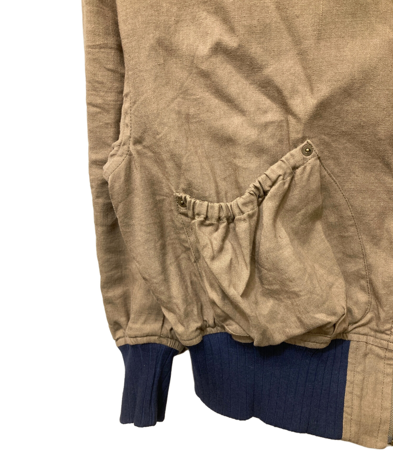 中古・古着通販】refomed (リフォメッド) COIN PURSE JACKET カーキ 