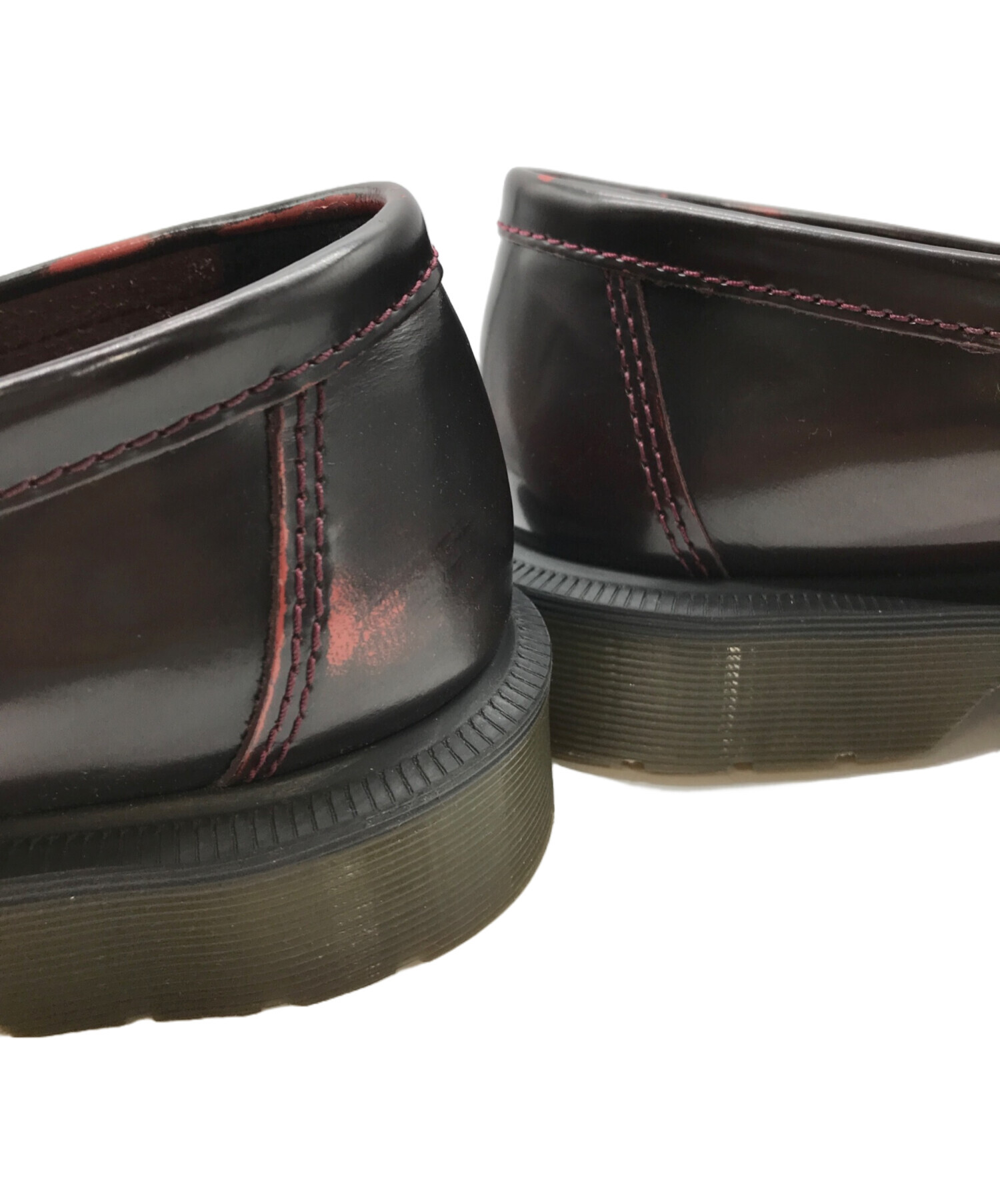 Dr. Martens バーガンディ ローファー 5 UK MIE PENTON ローファー
