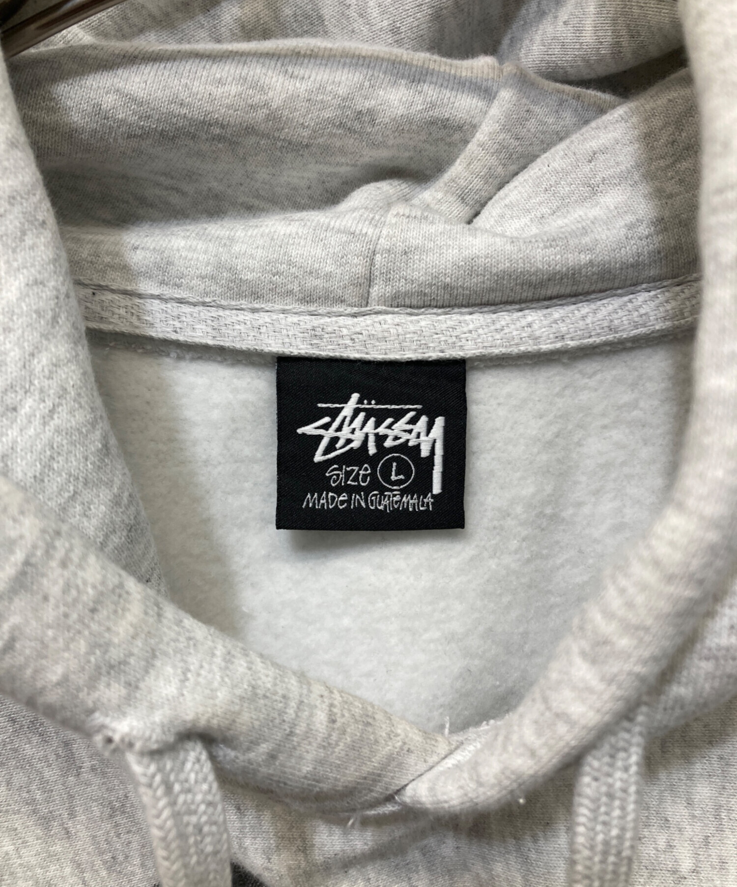 Stüssy Dizzy Stock Hoodie グレー パーカー M STUSSY（ステューシー） グレー DIZZY STOCK HOODIE パーカー グレー S