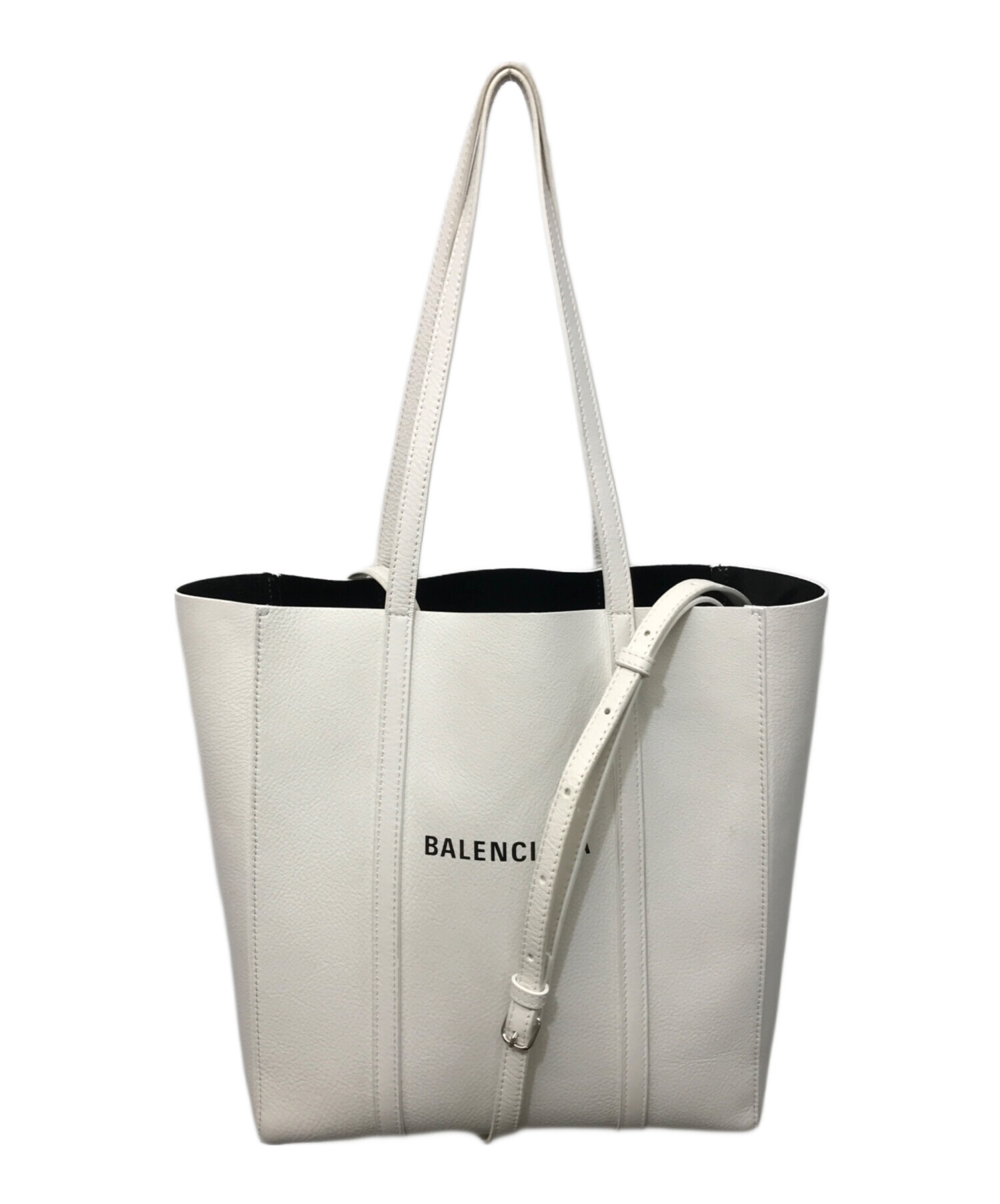 BALENCIAGAバレンシアガ エブリデイトートバッグ 【ホワイト】 【公式