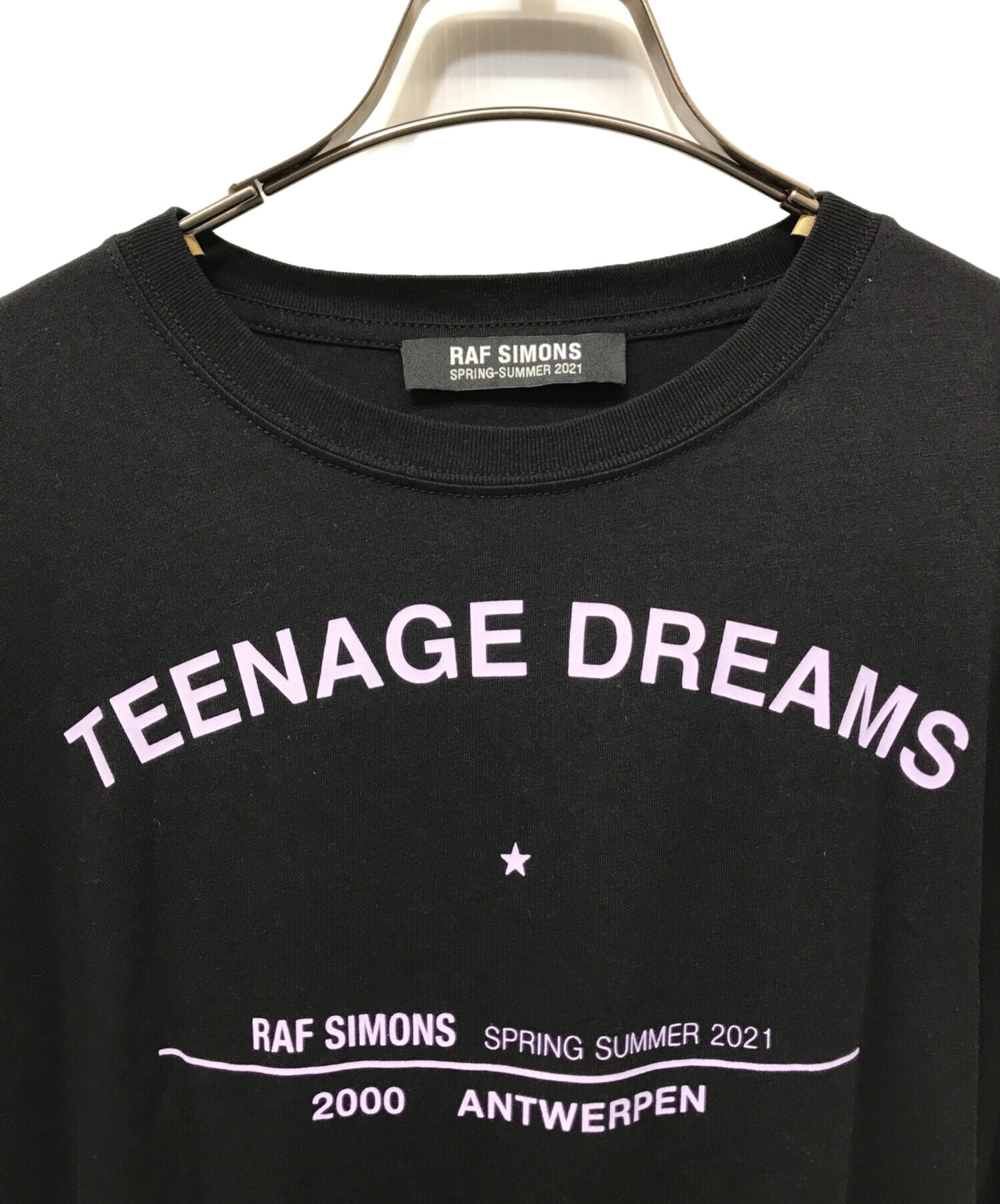 中古・古着通販】RAF SIMONS (ラフシモンズ) ツアーTシャツ ブラック 