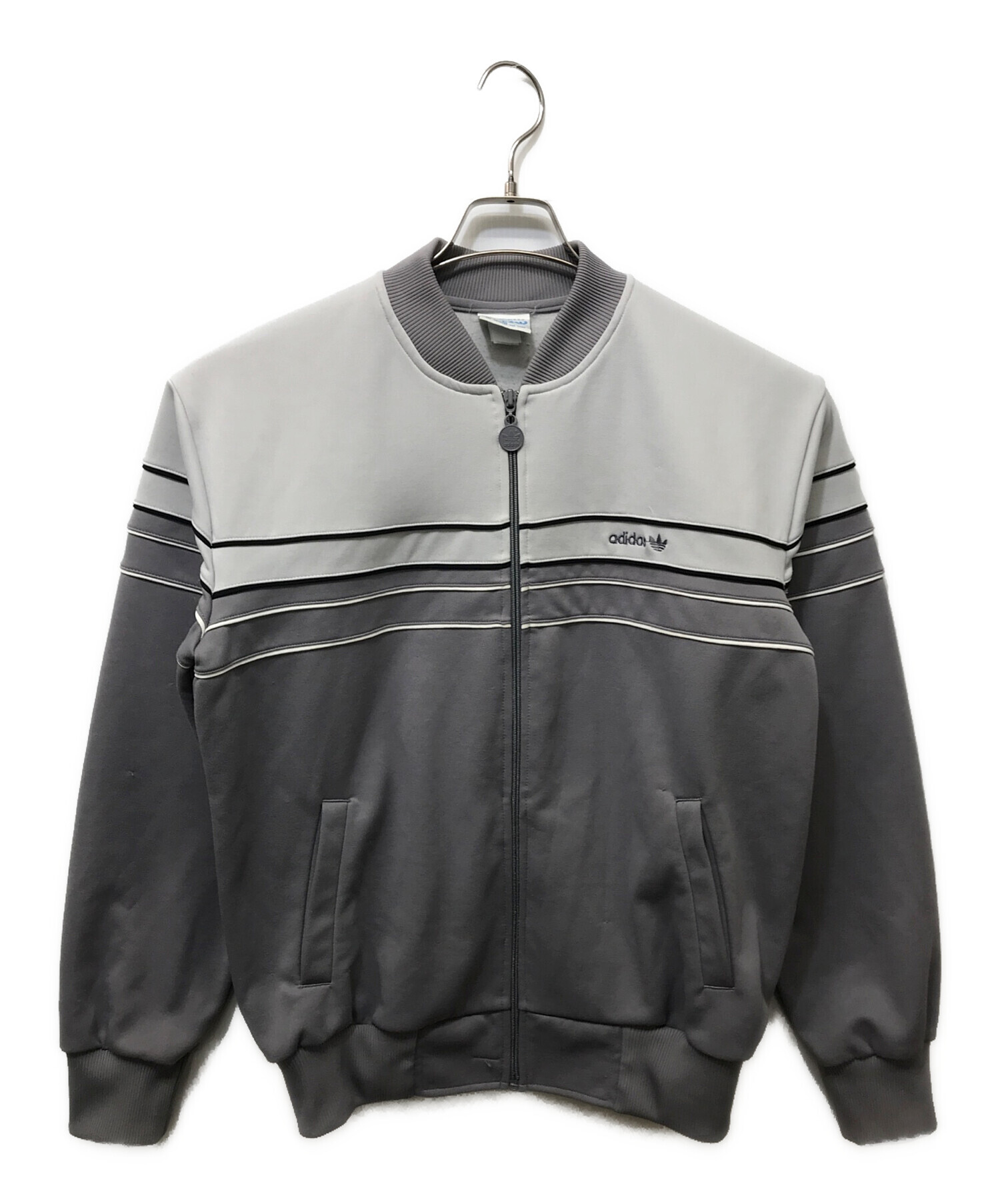 中古・古着通販】adidas (アディダス) トラックジャケット グレー 