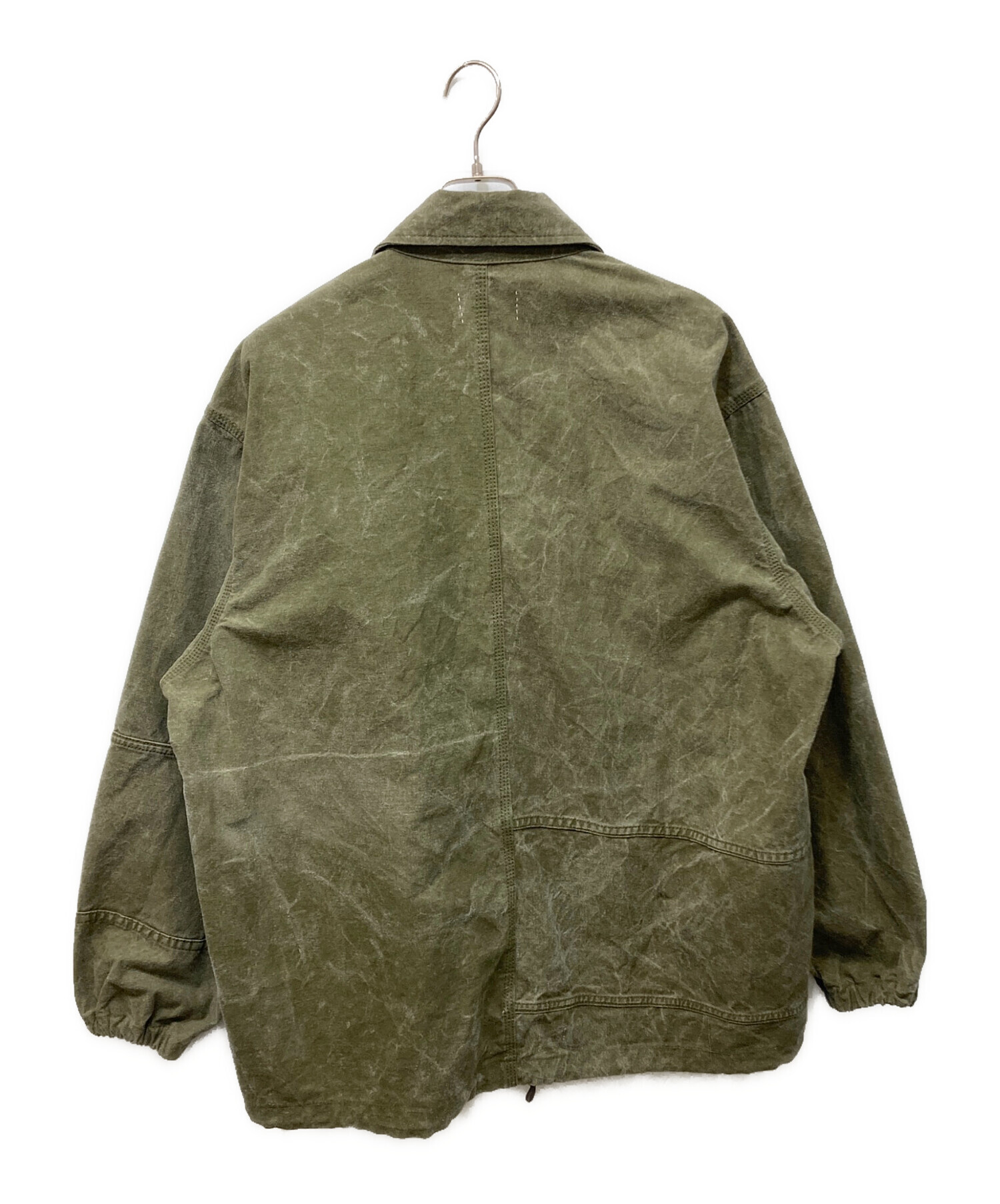 中古・古着通販】HEXICO (ヘキシコ) TENT CLOTH COACH JACKET オリーブ