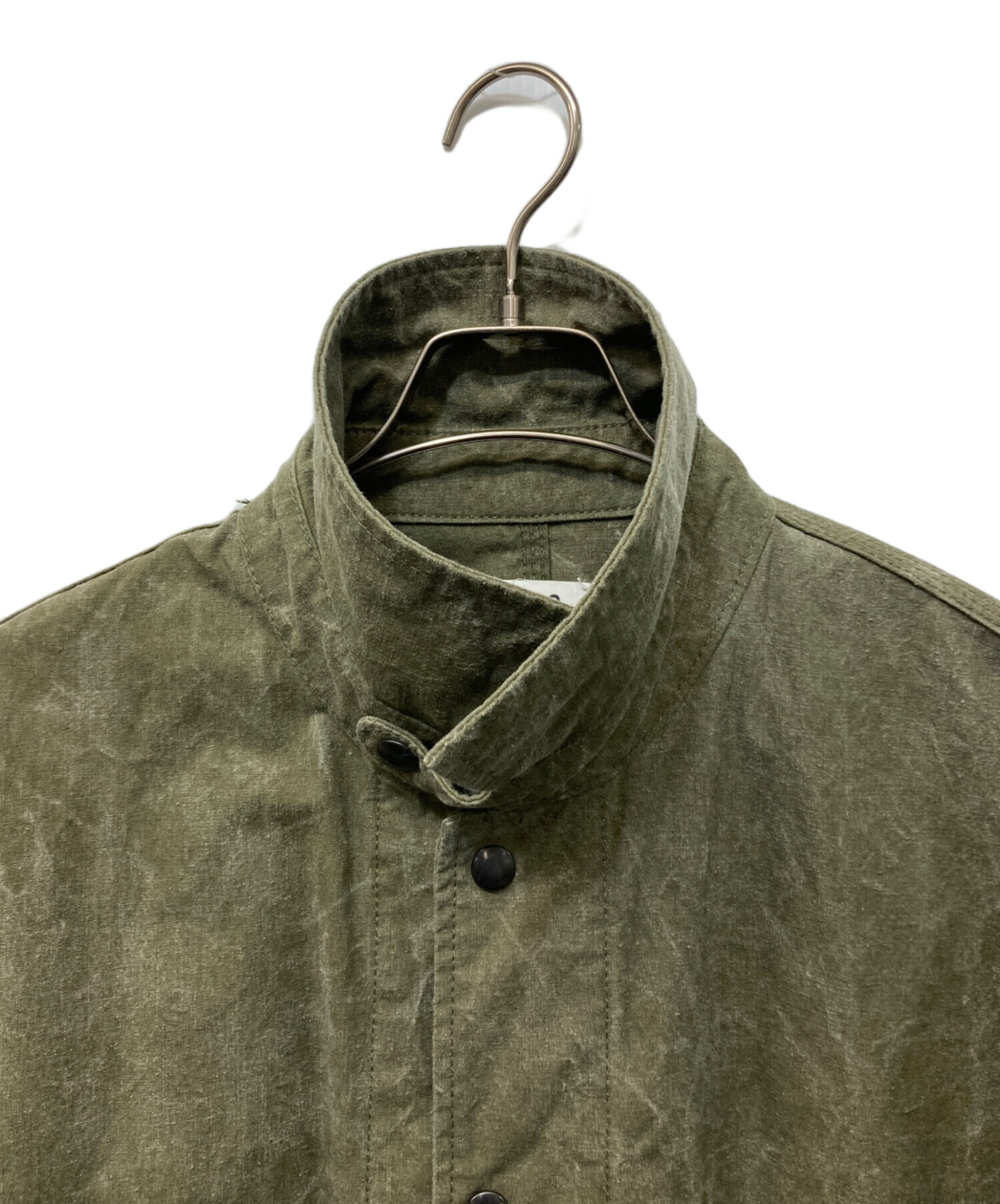 中古・古着通販】HEXICO (ヘキシコ) TENT CLOTH COACH JACKET オリーブ