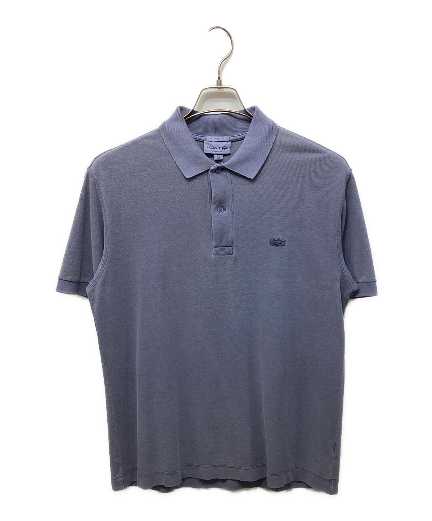 中古・古着通販】LACOSTE (ラコステ) ポロシャツ ネイビー サイズ:M 未 
