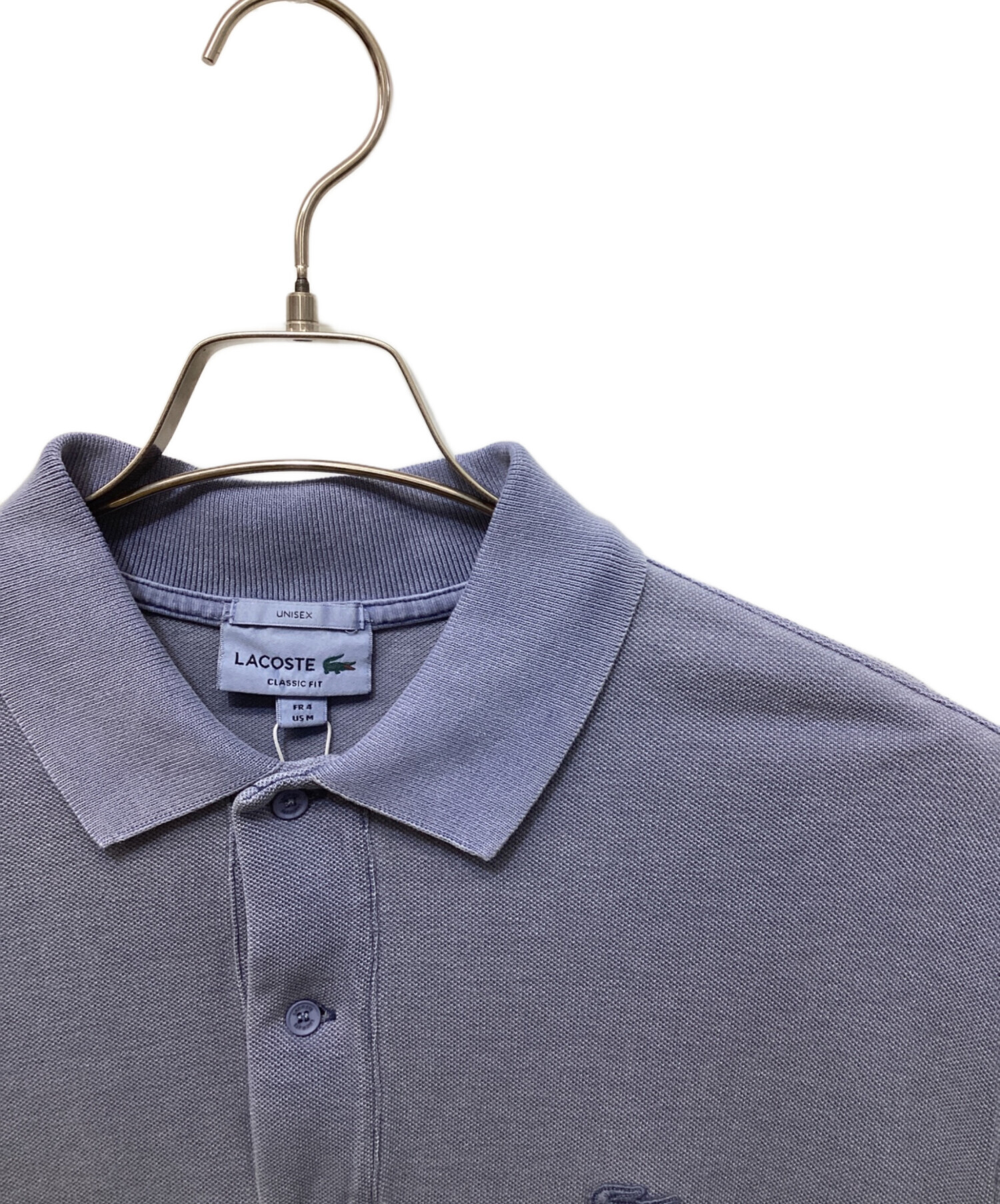 中古・古着通販】LACOSTE (ラコステ) ポロシャツ ネイビー サイズ:M 未 