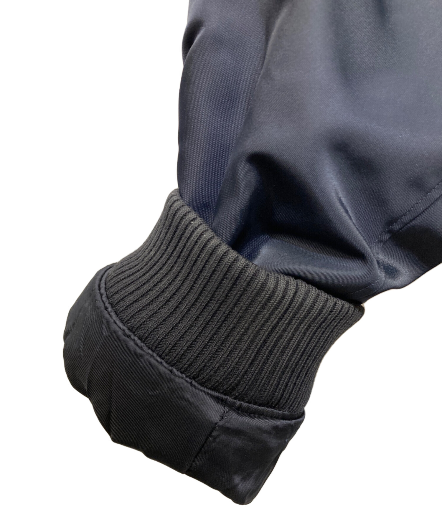 A.P.C メンズ　ブルゾン　ジャケット　MA-1 ネイビー　Sサイズ 中古・古着通販】A.P.C. (アーペーセー) MA-1ジャケット ネイビー