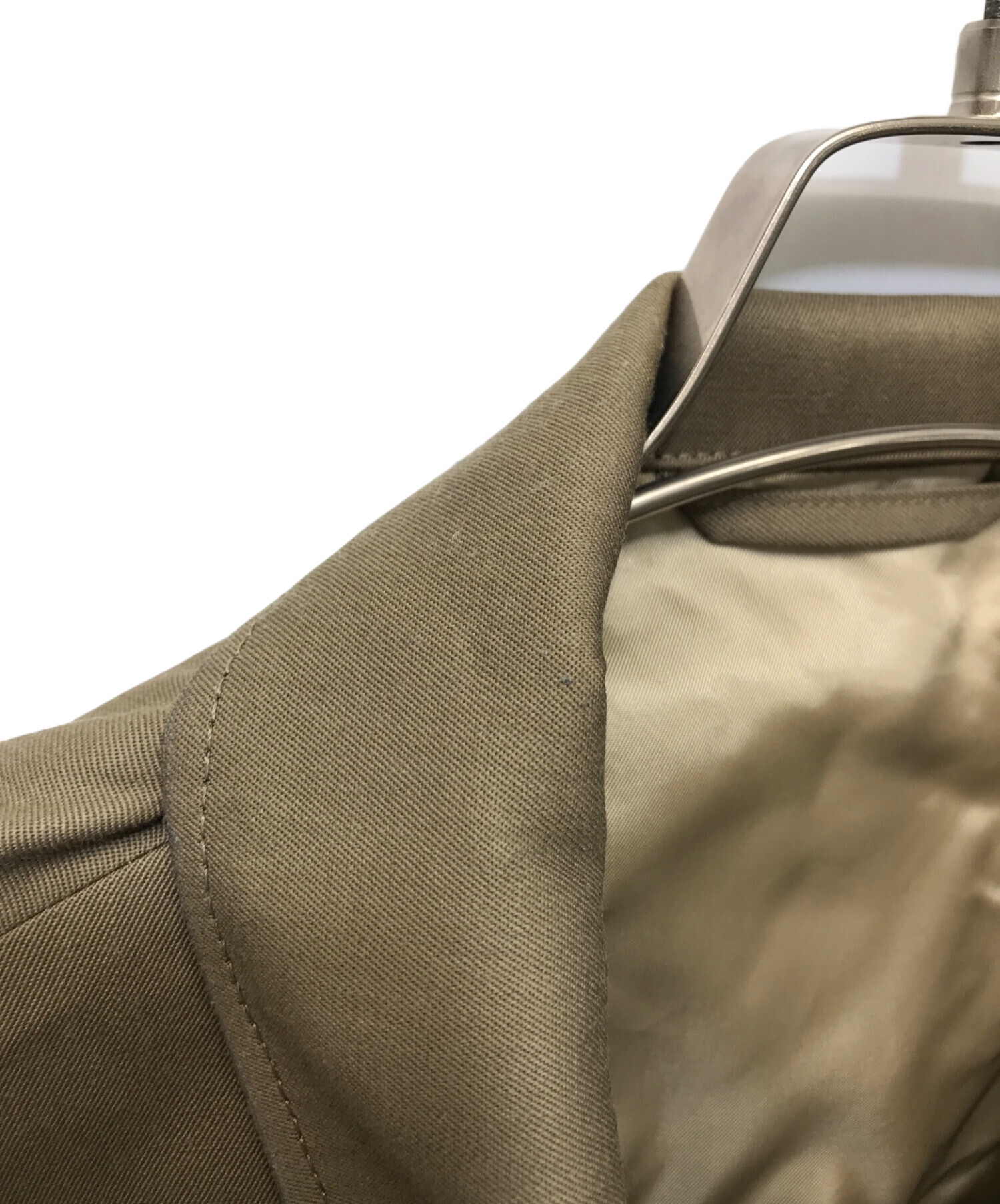 THE RERACS HARRINGTON JACKET 46 ベージュ 中古・古着通販】THE RERACS (ザ リラクス) SUPER140 LIGHT