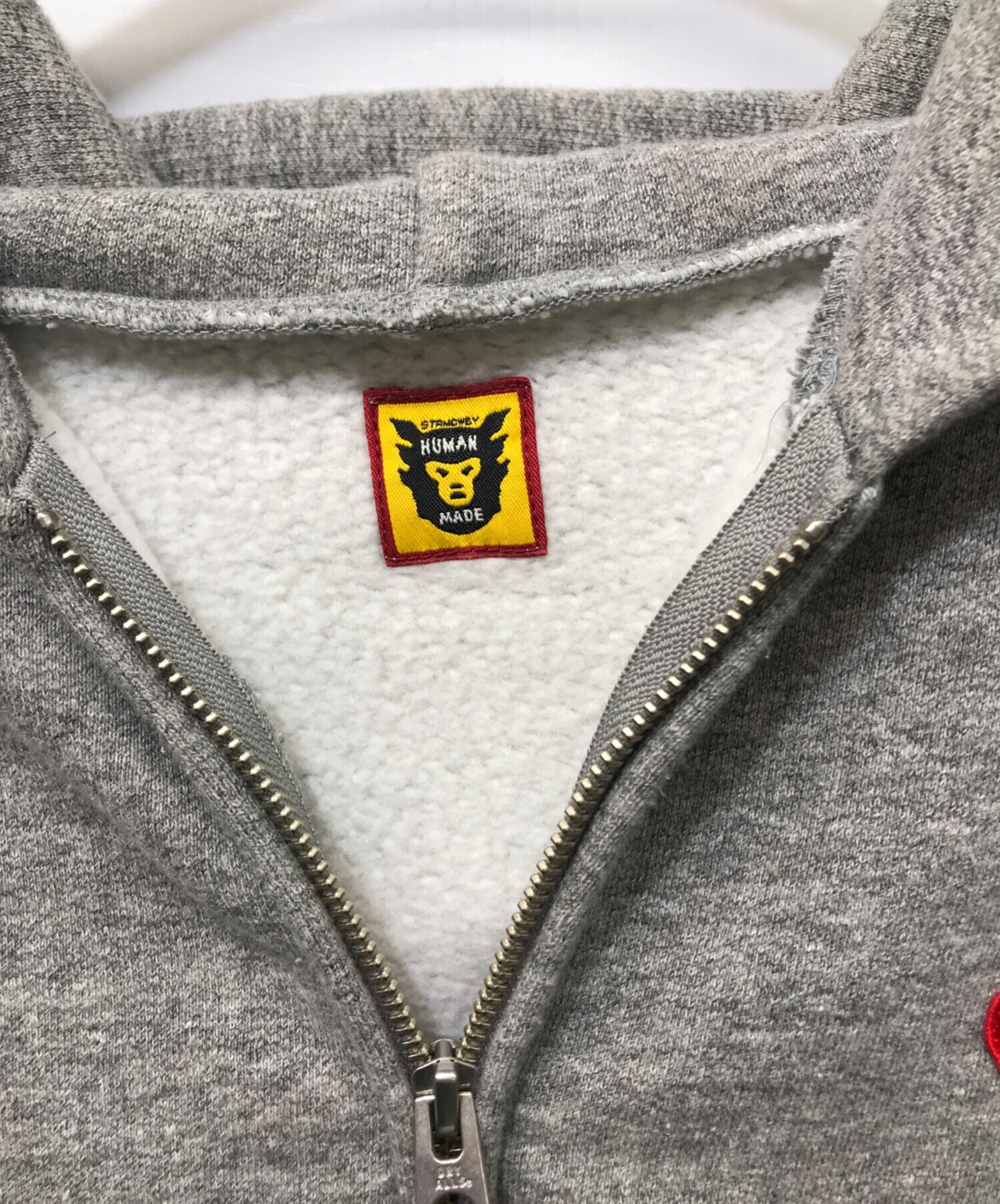 中古・古着通販】HUMAN MADE (ヒューマンメイド) バックロゴジップ 