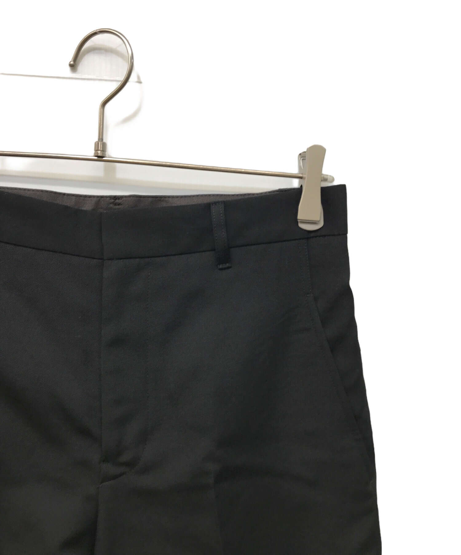 ヨウジヤマモト　ウールギャバジン　レギュレーション　パンツ　未使用 yohji yamamoto - pour homme | 細P ウールギャバジン パンツ (メンズ