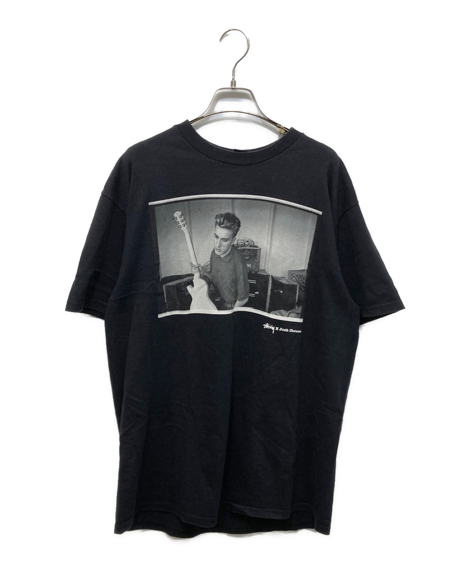 Stussy x Josh Cheuse 黒 Tシャツ 中古・古着通販】stussy (ステューシー) Josh Cheuse コラボTシャツ