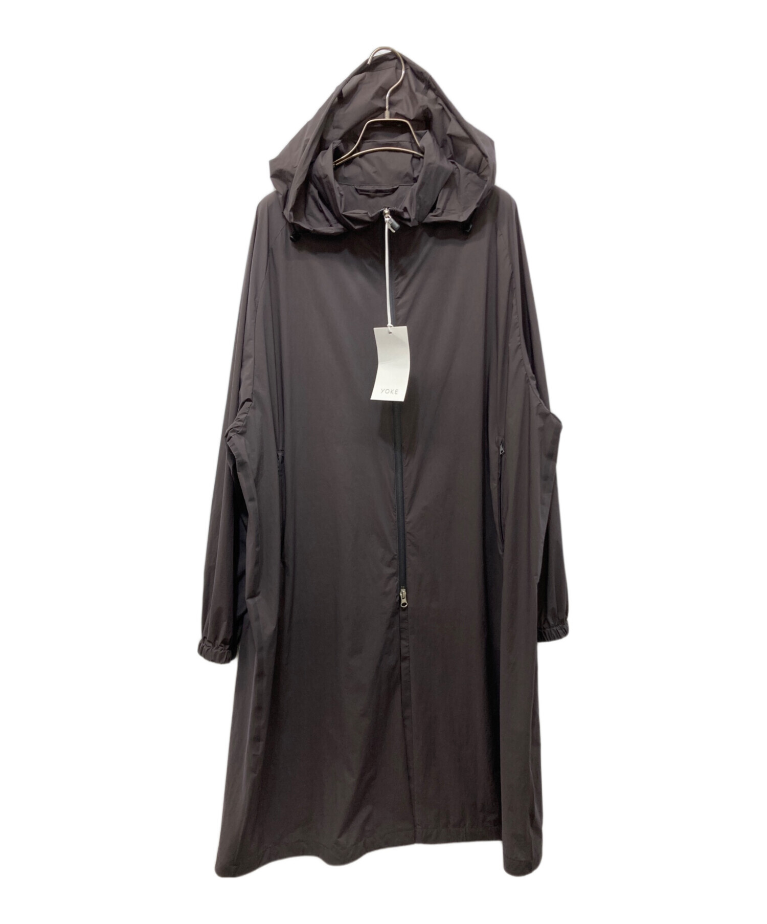 中古・古着通販】YOKE (ヨーク) MINIMAL RAIN COAT グレー サイズ:3