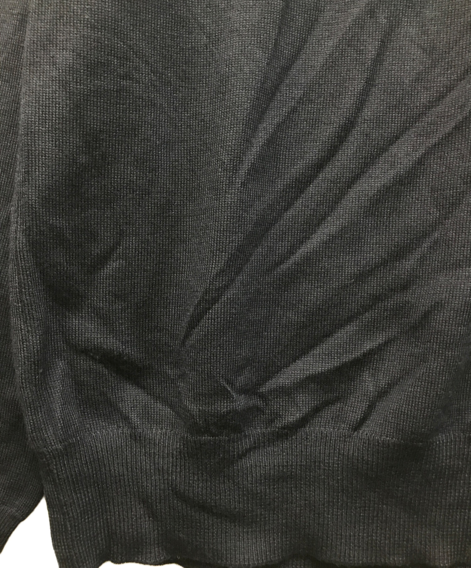 中古・古着通販】PRADA (プラダ) Vネックニット ネイビー サイズ:52