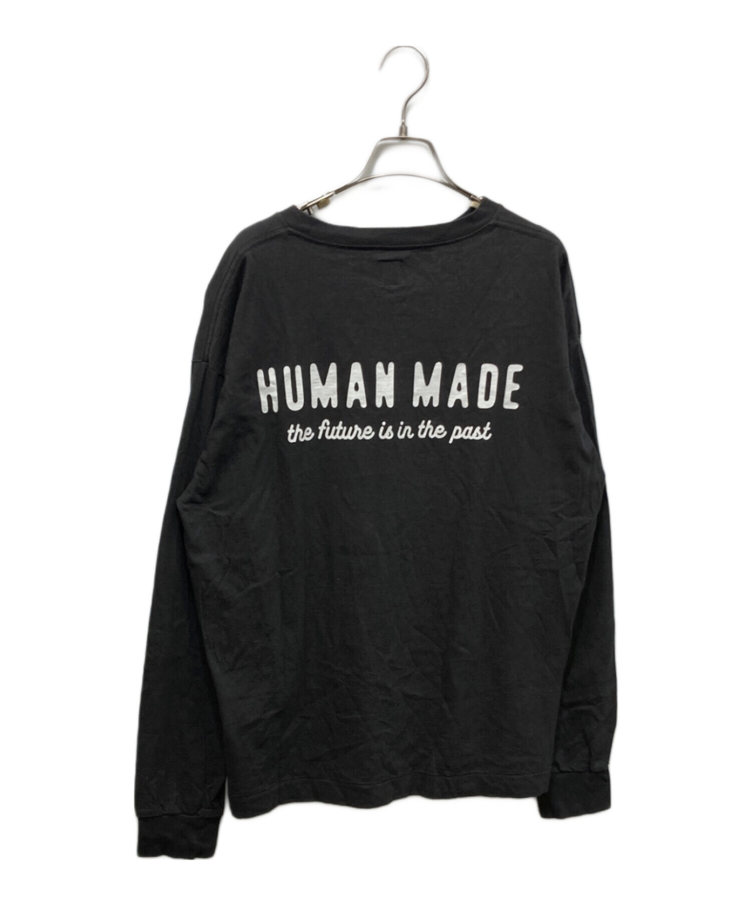 中古・古着通販】HUMAN MADE (ヒューマンメイド) カットソー ブラック 
