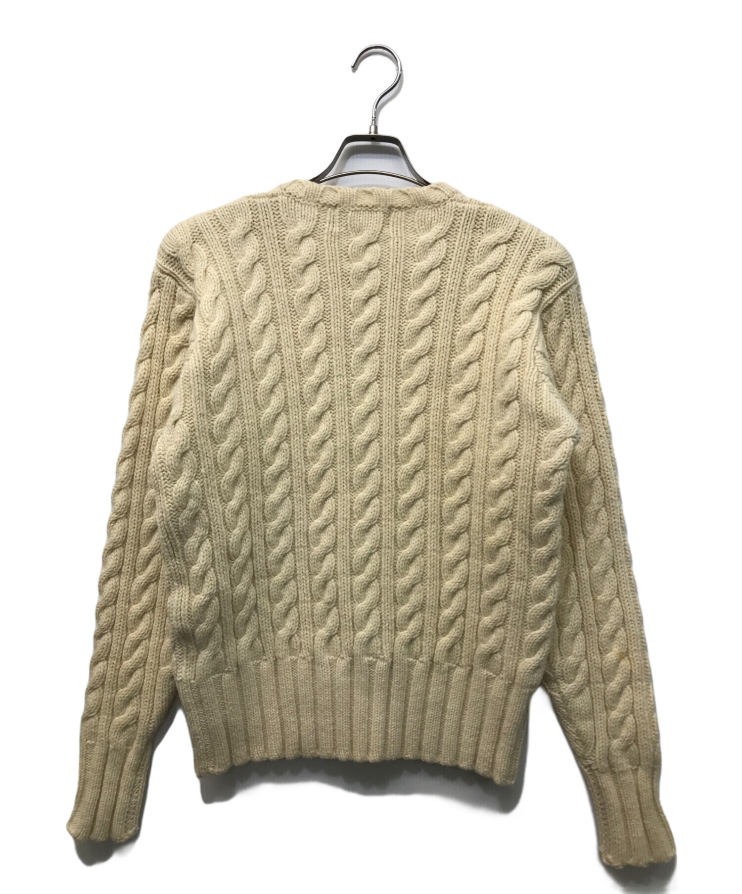 中古・古着通販】RRL (ダブルアールエル) 三ツ星タグ Vネックケーブル