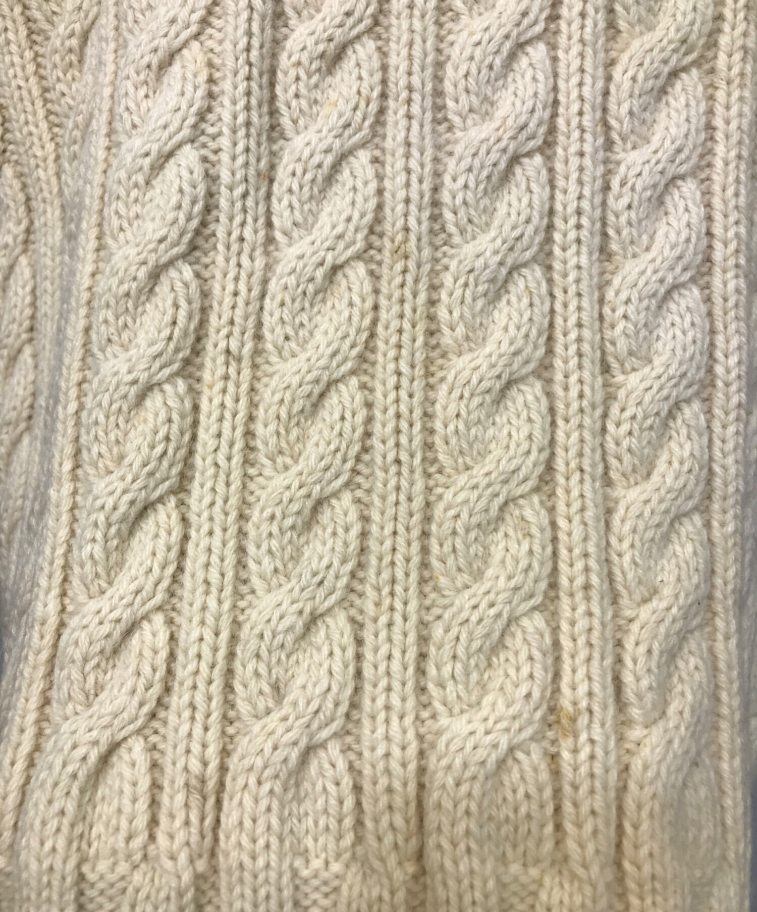 中古・古着通販】RRL (ダブルアールエル) 三ツ星タグ Vネックケーブル