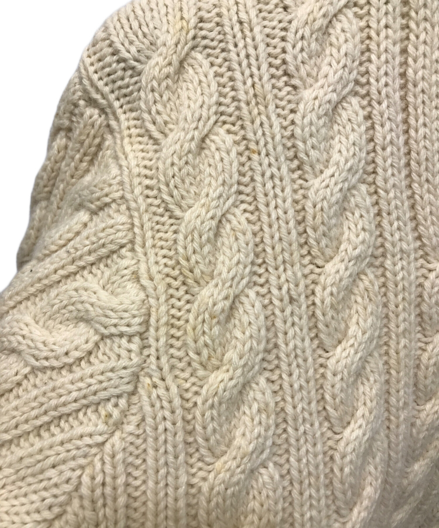 中古・古着通販】RRL (ダブルアールエル) 三ツ星タグ Vネックケーブル