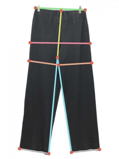 新品未使用タグ付　HOMMEPLISSÉオムプリッセ プリーツパンツ　size3 中古・古着通販】HOMME PLISSE ISSEY MIYAKE (オム プリッセ イッセイ