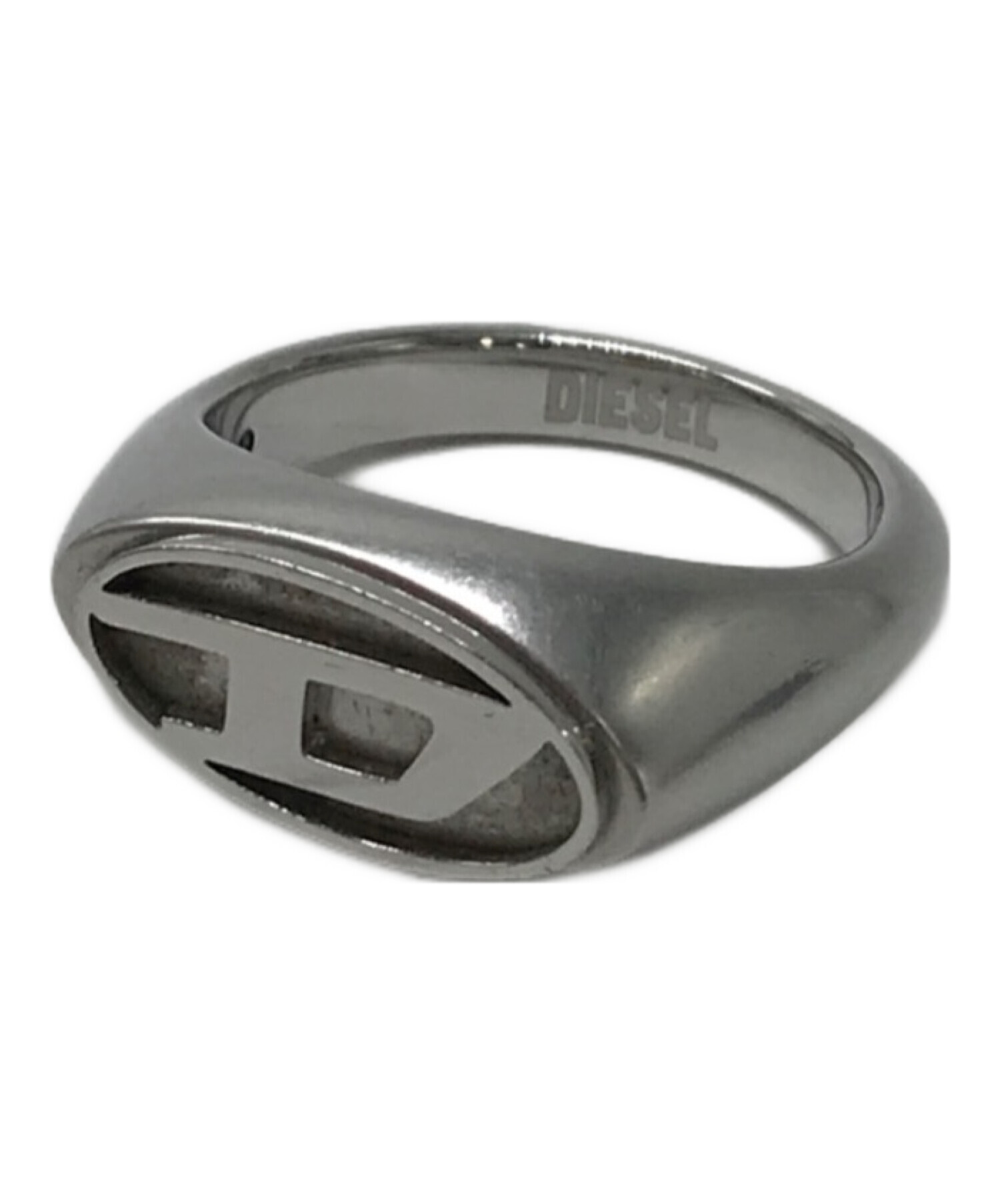 中古・古着通販】DIESEL (ディーゼル) Dロゴ シグネットリング 