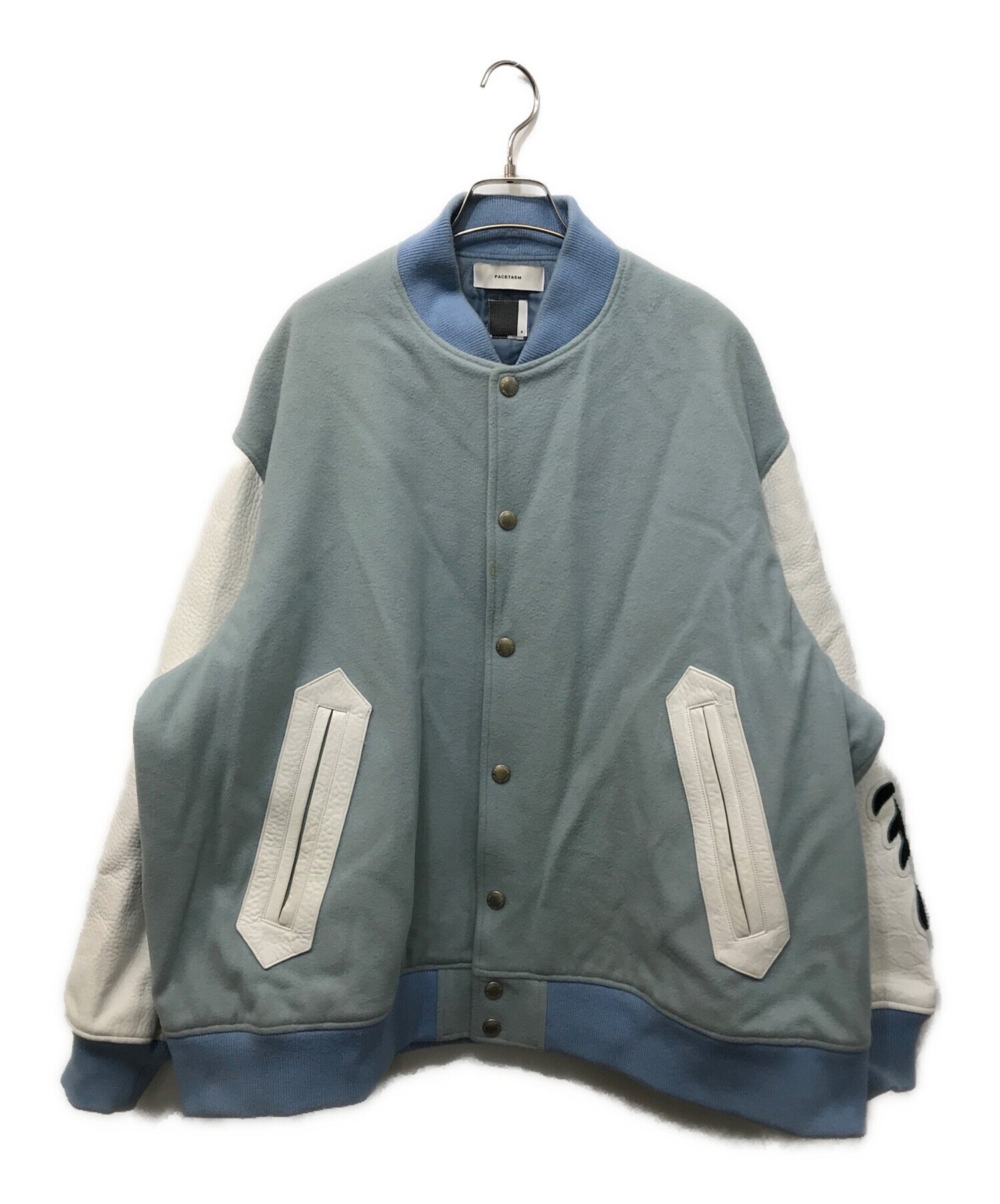 ファセッタズム　アウター　サイズ4 中古・古着通販】FACETASM (ファセッタズム) F STADIUM JACKET ブルー