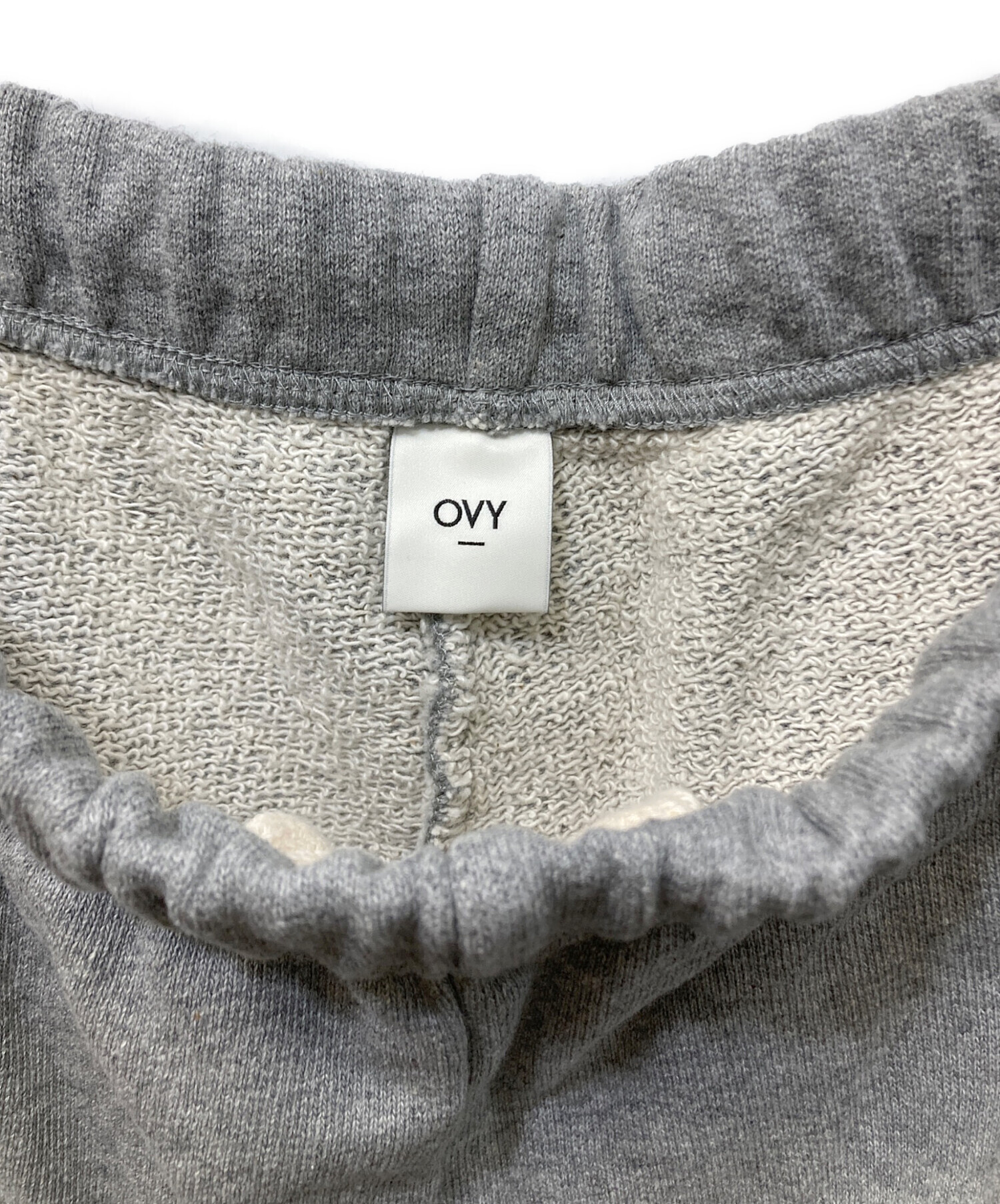 中古・古着通販】OVY (オヴィー) スウェットハーフパンツ グレー 