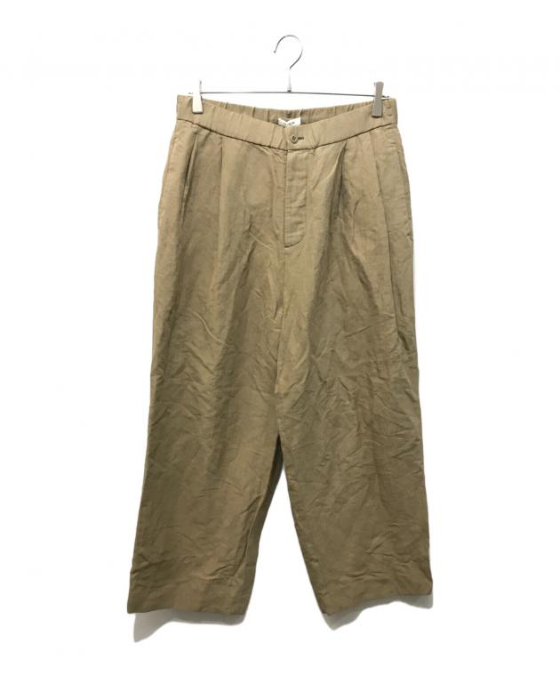 中古・古着通販】ATON (エイトン) COTTON LINEN VOILE TWO TUCKED EASY