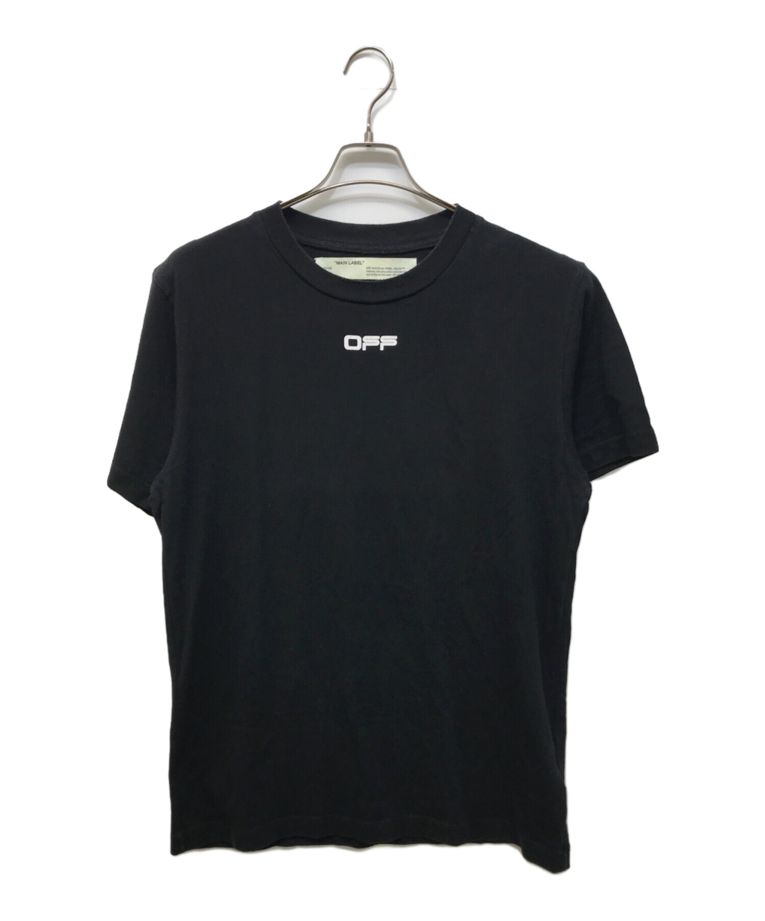 中古・古着通販】OFFWHITE (オフホワイト) AIRPORT TAPE S/S SLIM TEE