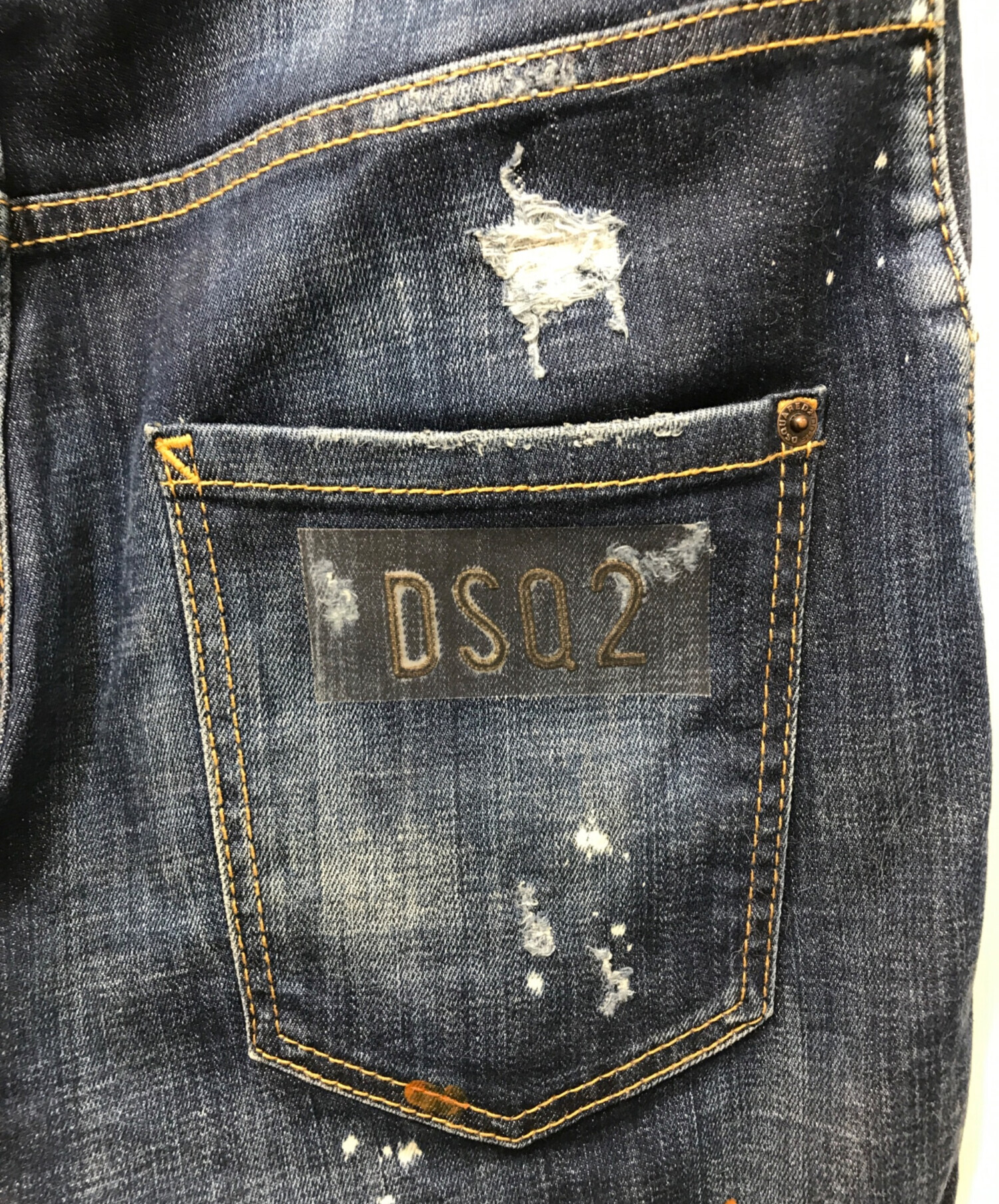 中古・古着通販】DSQUARED2 (ディースクエアード) Kenny jean リペア