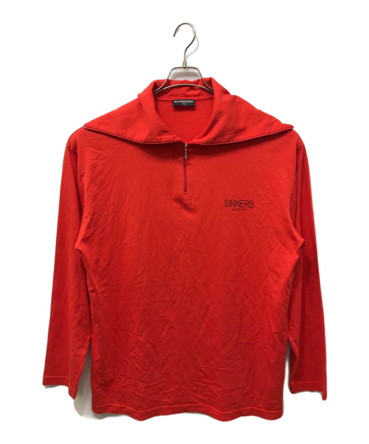 中古・古着通販】BALENCIAGA (バレンシアガ) SINNERS ハーフジップ