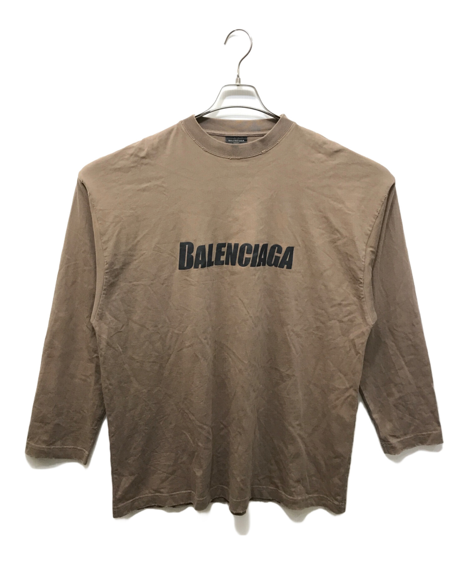 中古・古着通販】BALENCIAGA (バレンシアガ) Caps Long Sleeve T-Shirt 