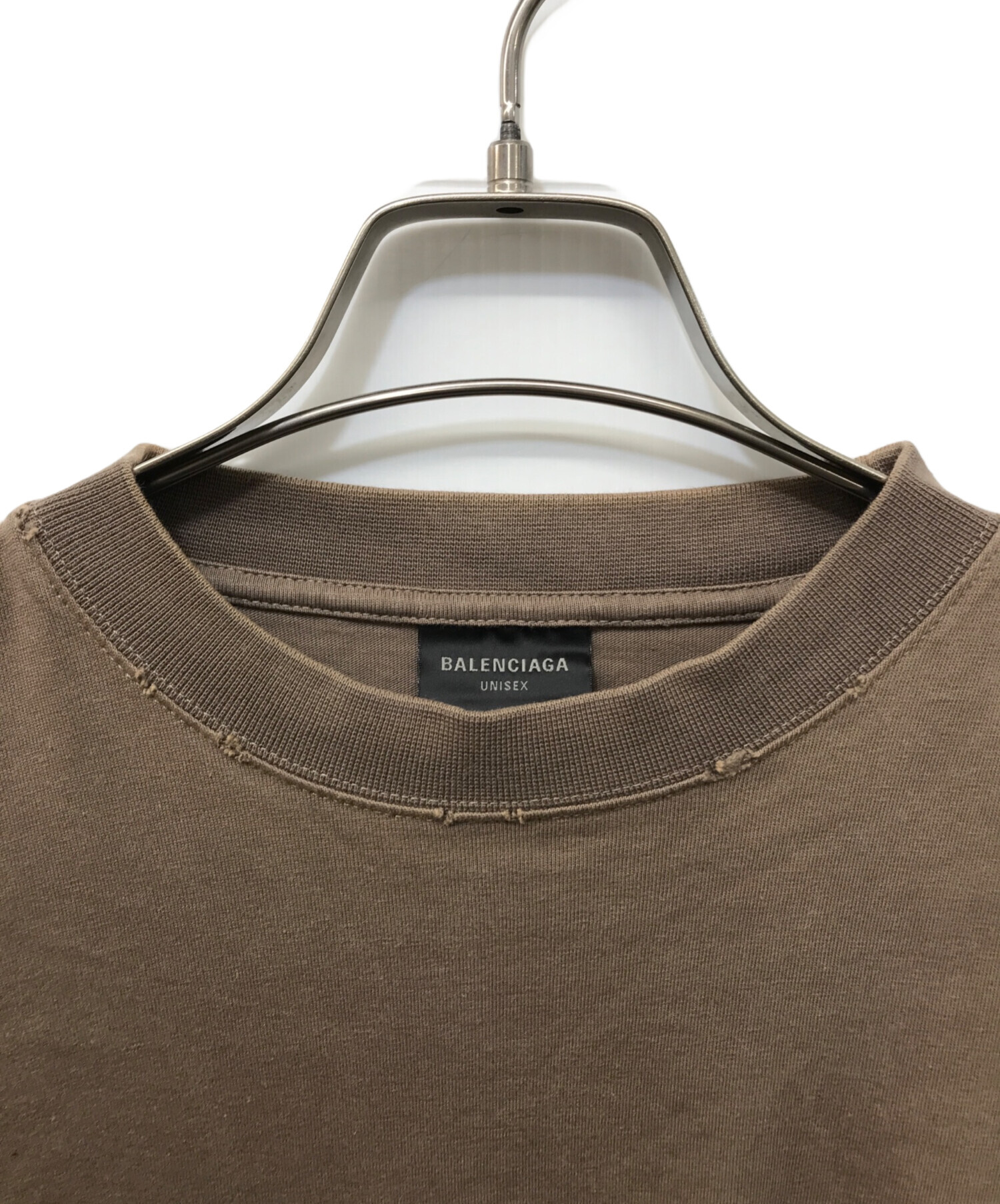 中古・古着通販】BALENCIAGA (バレンシアガ) Caps Long Sleeve T-Shirt 