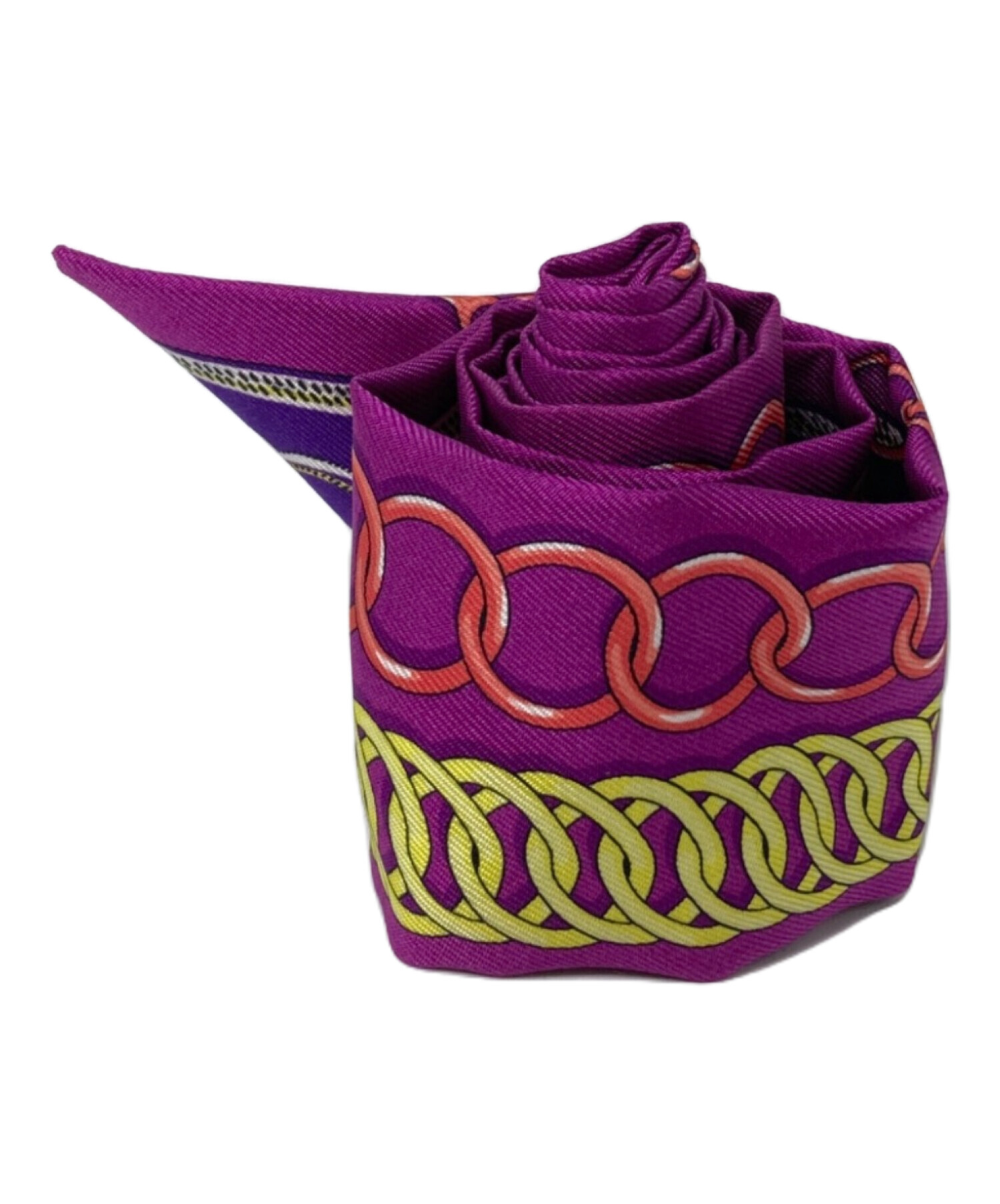 HERMES エルメス ツイリー スカーフ　中古品 中古・古着通販】HERMES (エルメス) ツイリースカーフ ブラウン