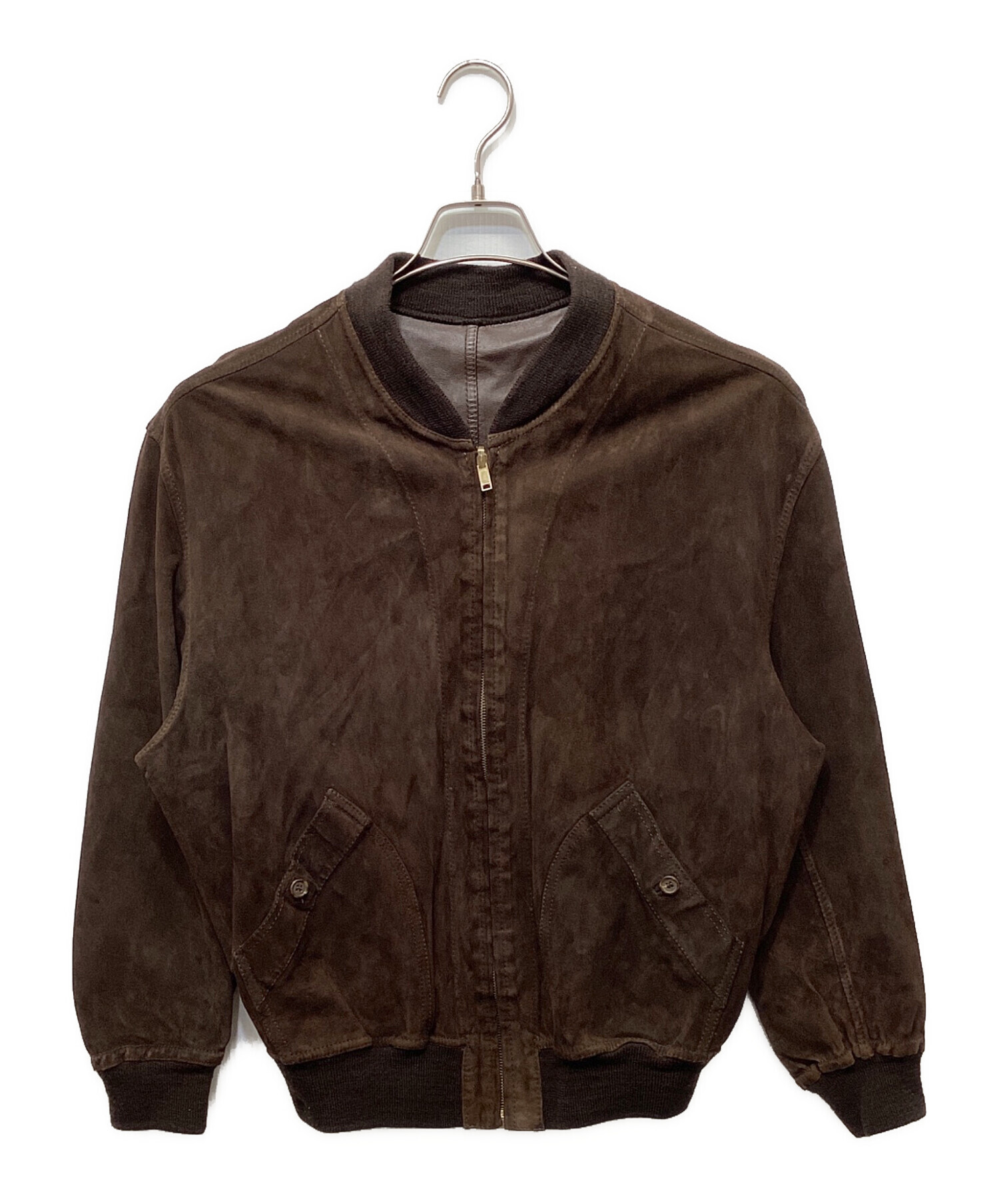 【良品】BALLY　バリー　リバーシブルレザージャケット ディアスキンレザー　L 中古・古着通販】BALLY (バリー) リバーシブルレザージャケット