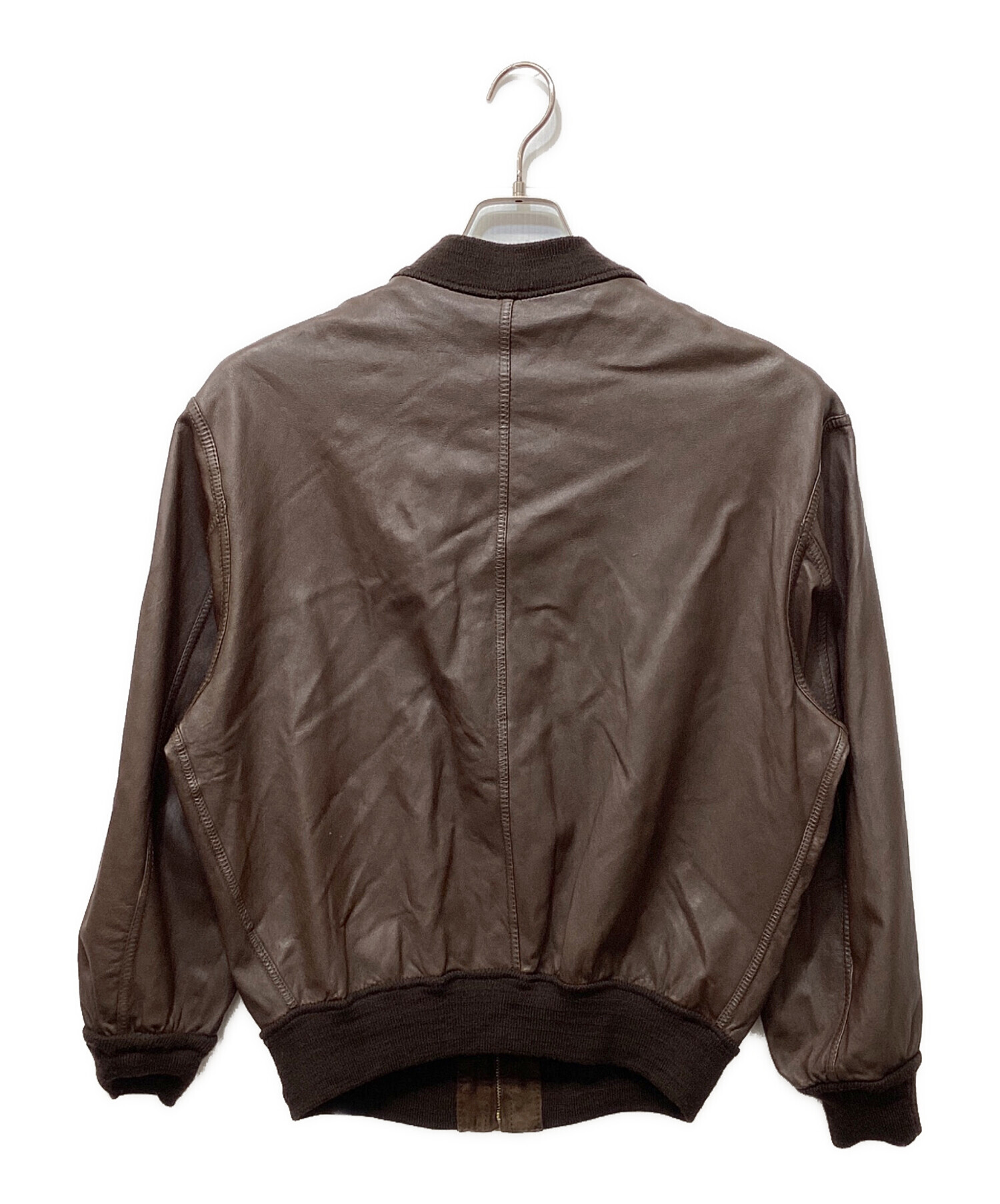 【美品】BALLY バリー　ブラウン レザー ジャケット Bally カーゴポケット レザージャケット | ブラウン | FARFETCH JP