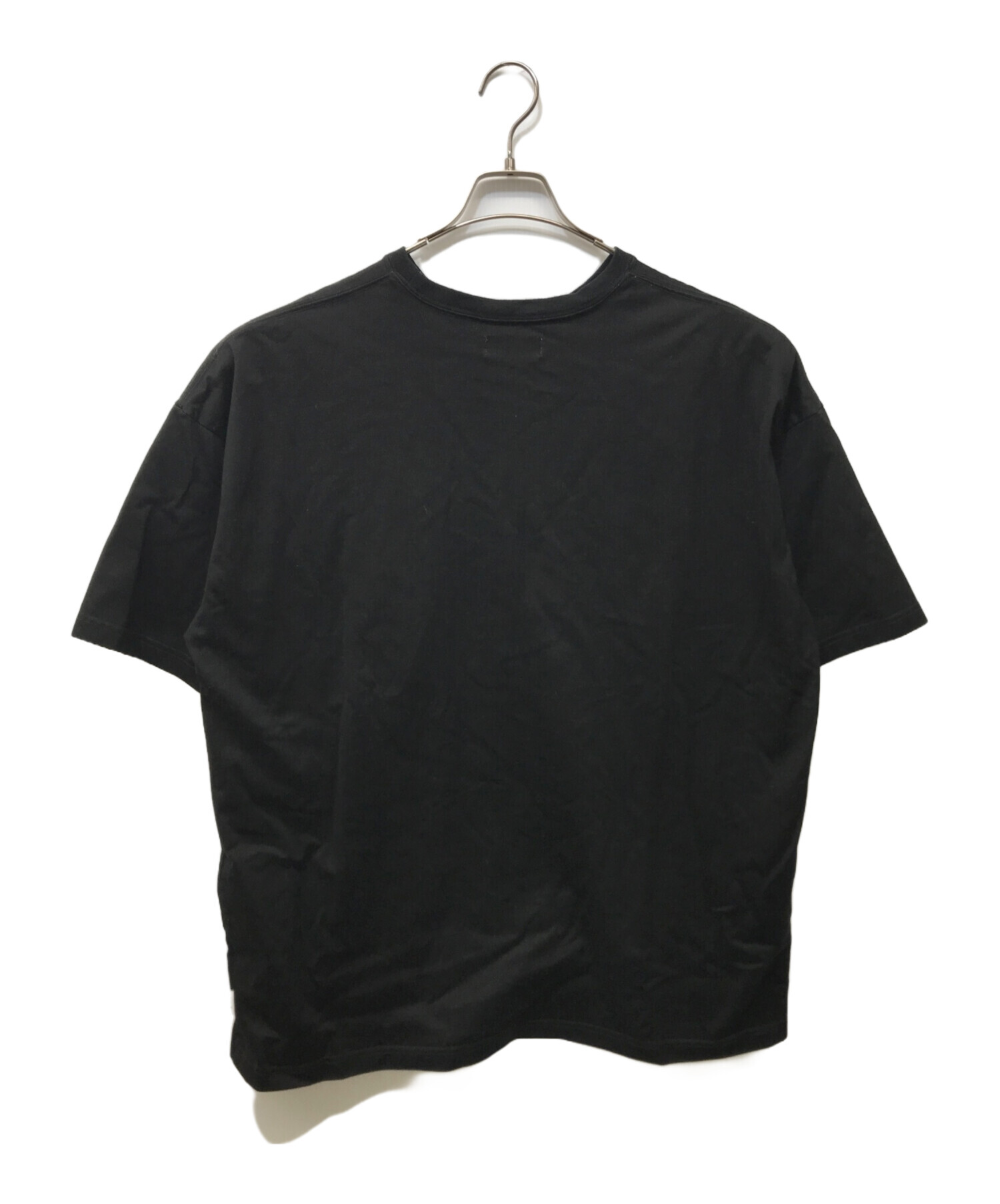 中古・古着通販】TTT MSW (ティー) カレッジロゴTシャツ ブラック