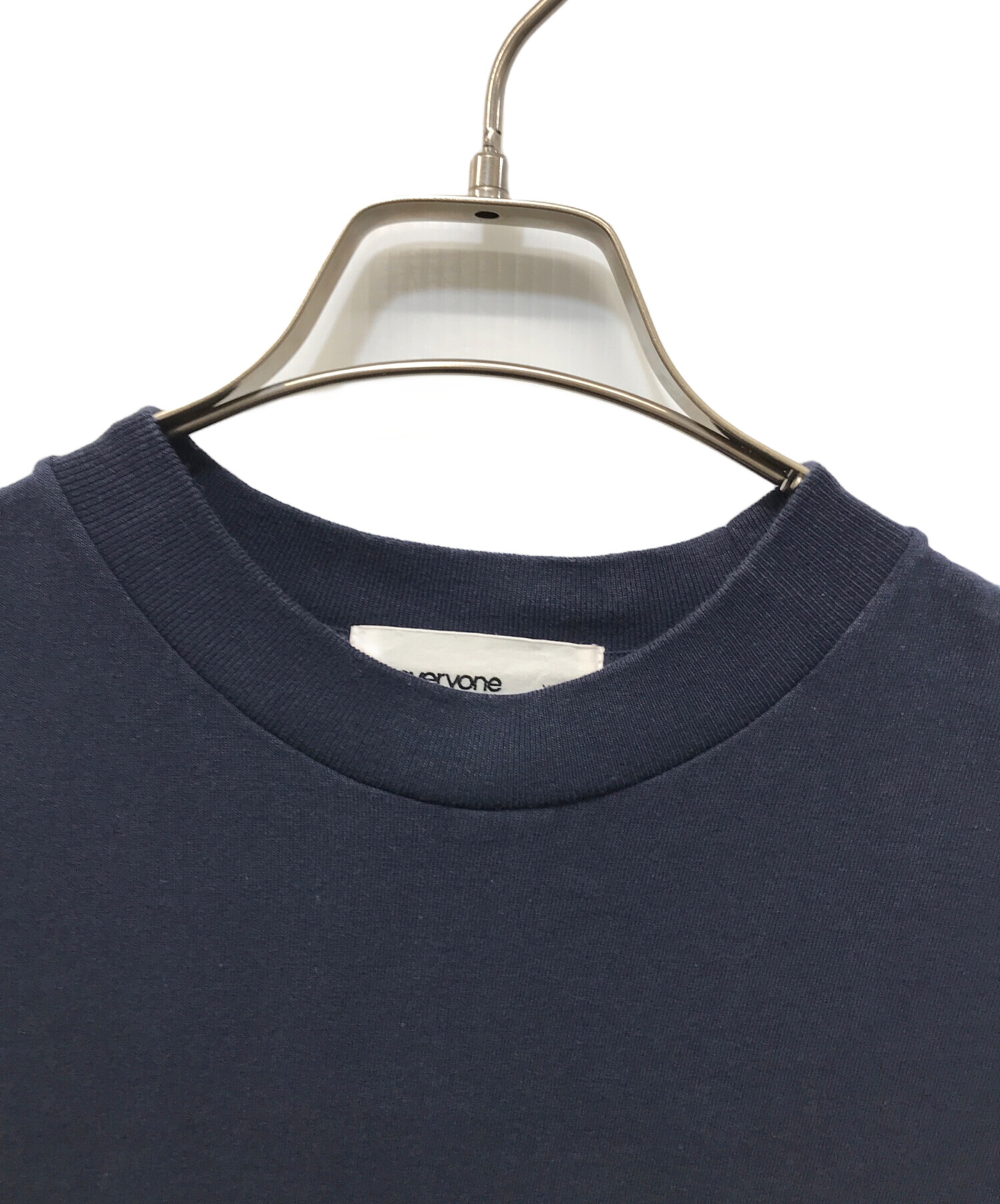 中古・古着通販】everyone (エブリワン) ポケットTシャツ ネイビー 