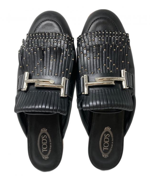 TOD'S フリンジ付きスリッパサンダル 新品未使用 tods トッズ