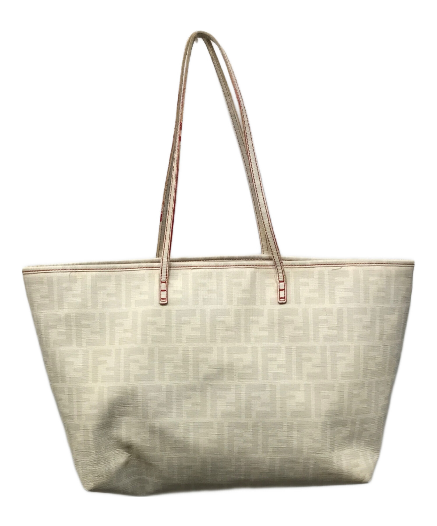 中古・古着通販】FENDI (フェンディ) ズッカ柄トートバッグ ベージュ 