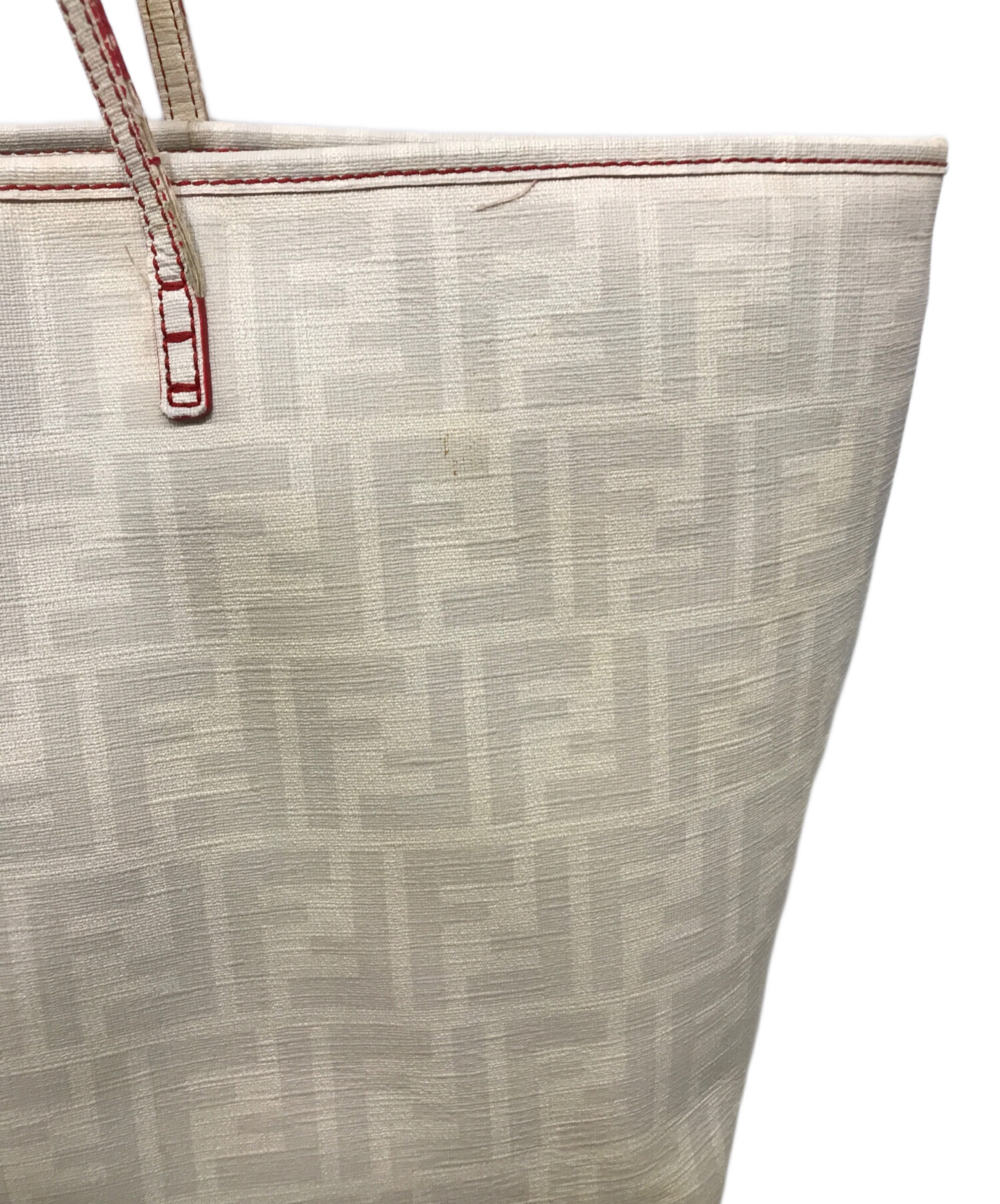 中古・古着通販】FENDI (フェンディ) ズッカ柄トートバッグ ベージュ 
