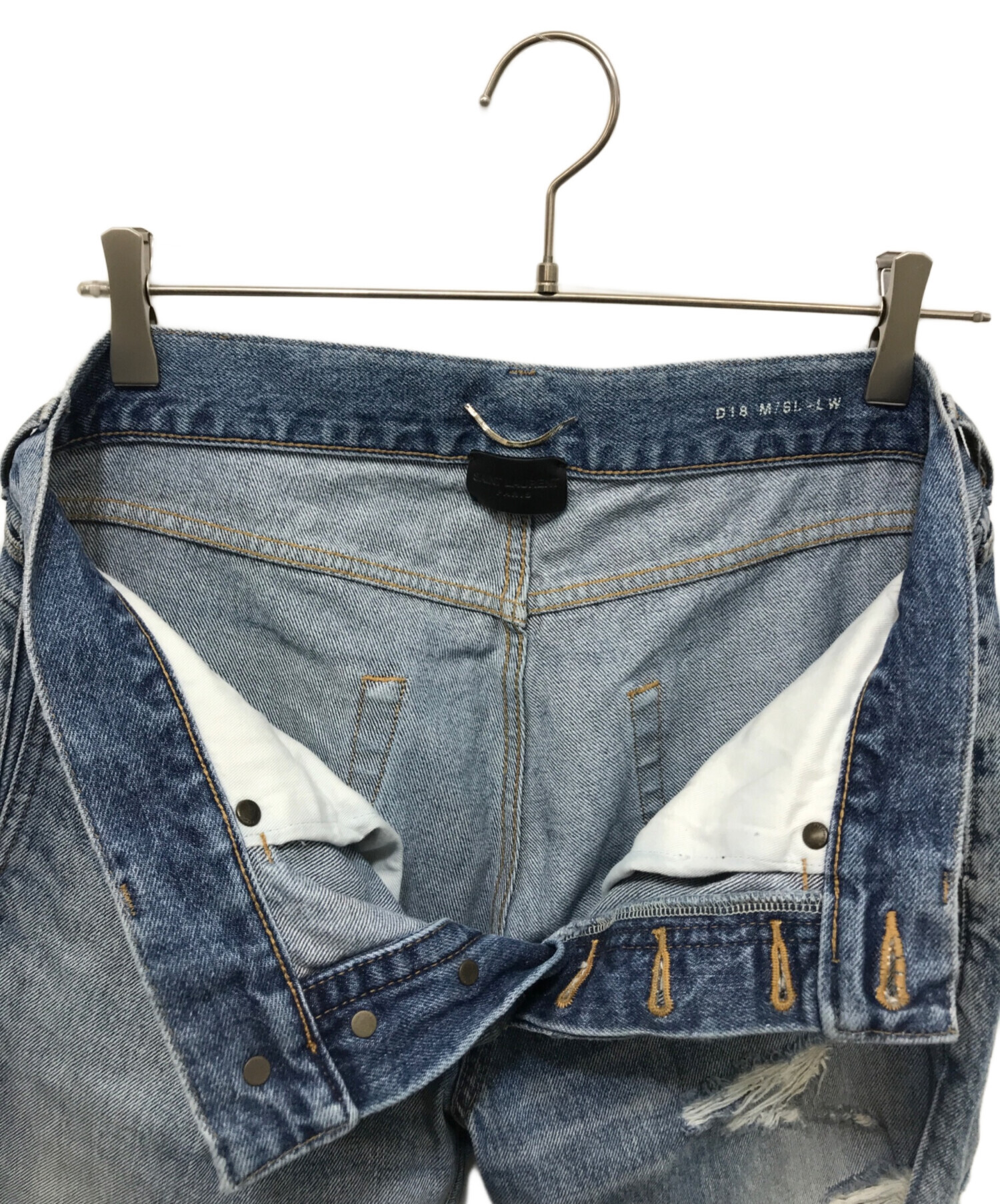 中古・古着通販】Saint Laurent Paris (サンローランパリ) ダメージ 