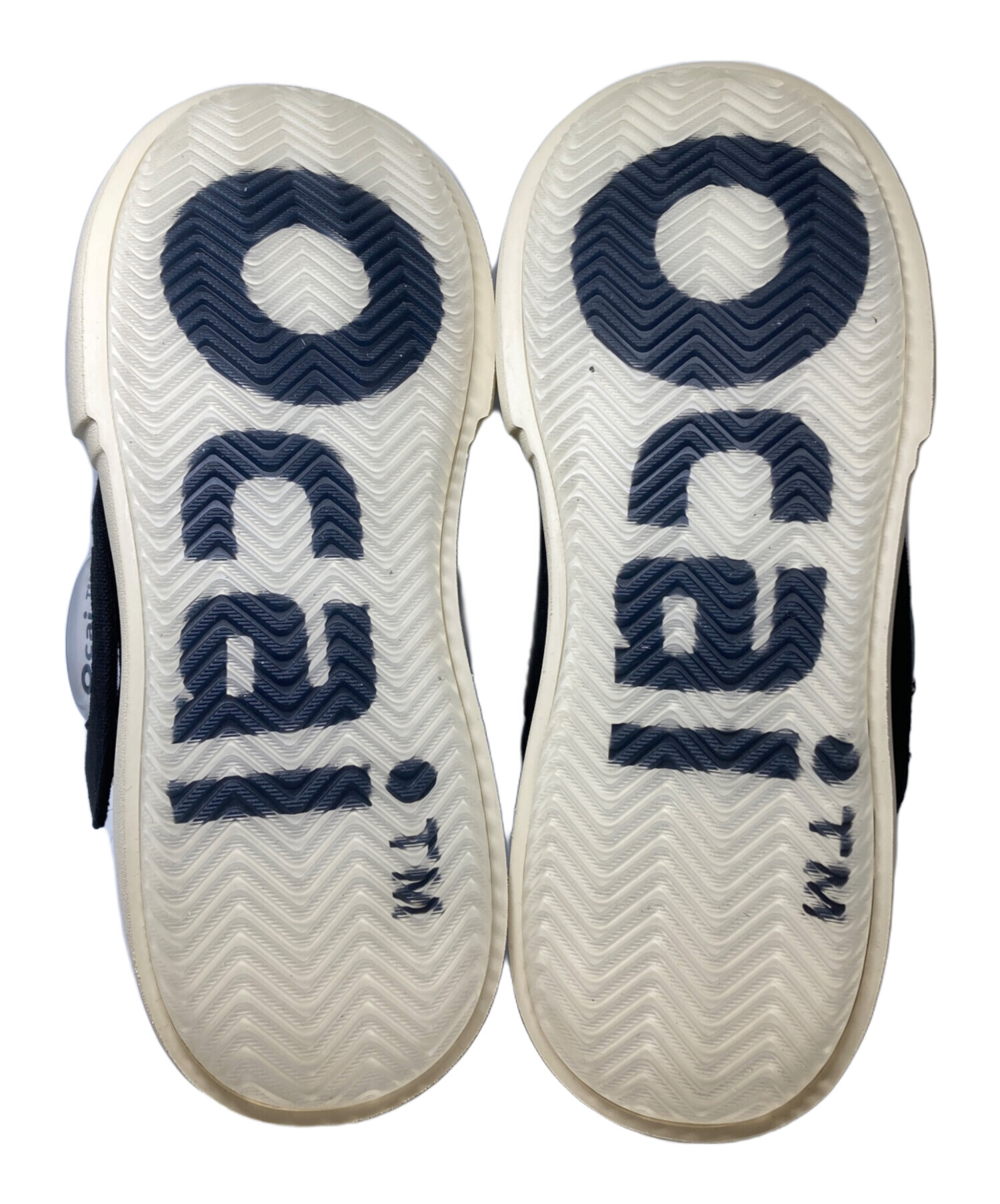中古・古着通販】OCAI (オカイ) SMILE キャンバススニーカー ブラック