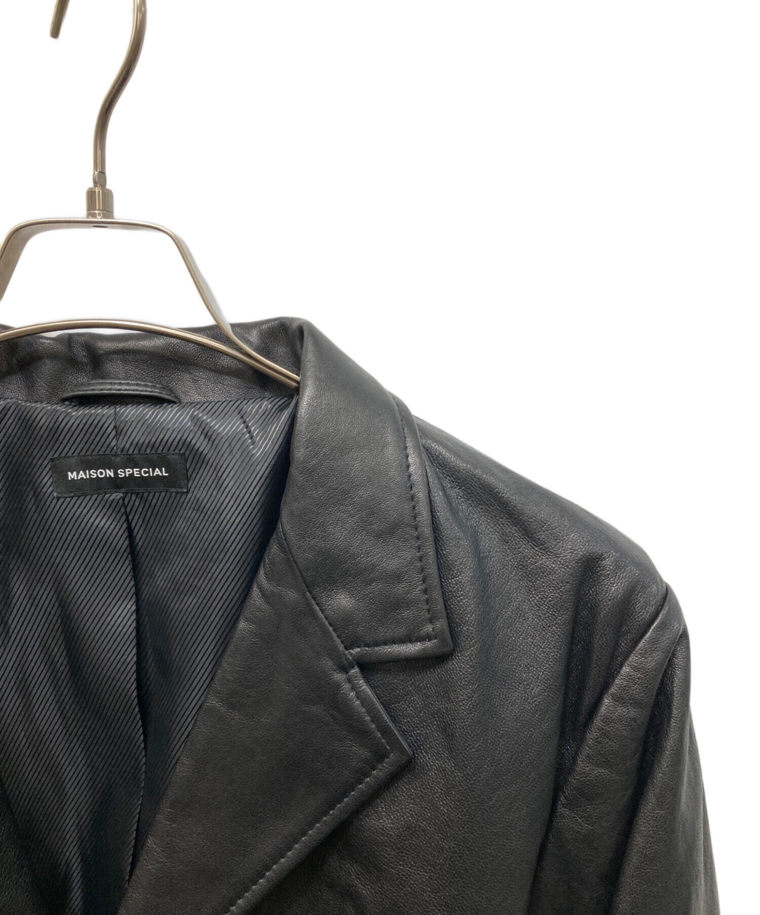 中古・古着通販】MAISON SPECIAL (メゾンスペシャル) Leather Tailored