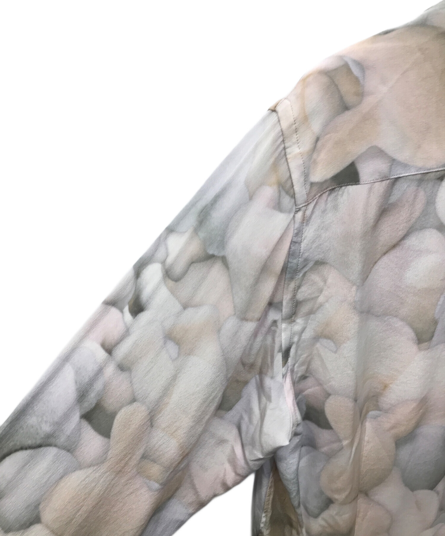 中古・古着通販】masu (エムエーエスユー) MASU PRINT SILK SHIRT