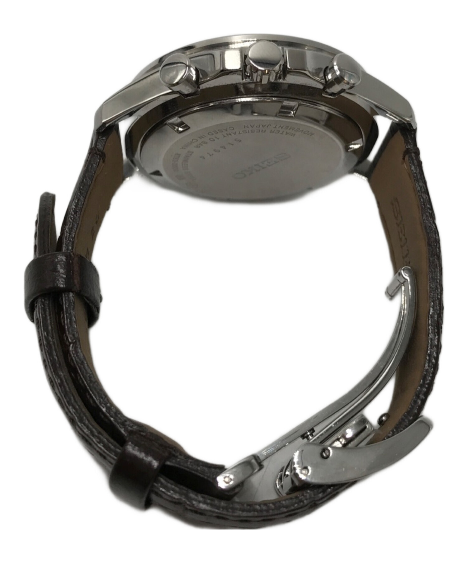 中古・古着通販】SEIKO (セイコー) スピリットクロノグラフ シルバー 